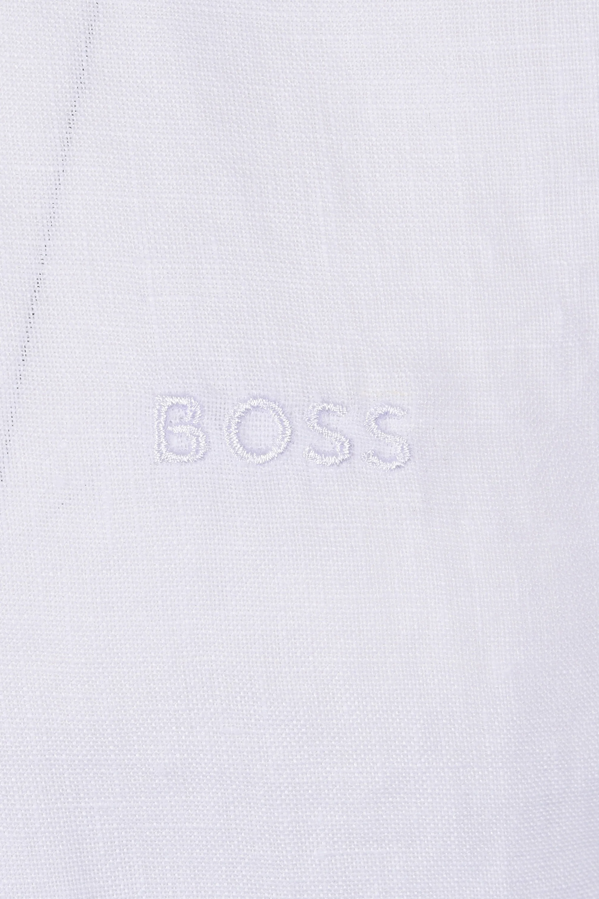 Boss H-roan-bd-e-c1-243 Linen Shirt White - Image 3