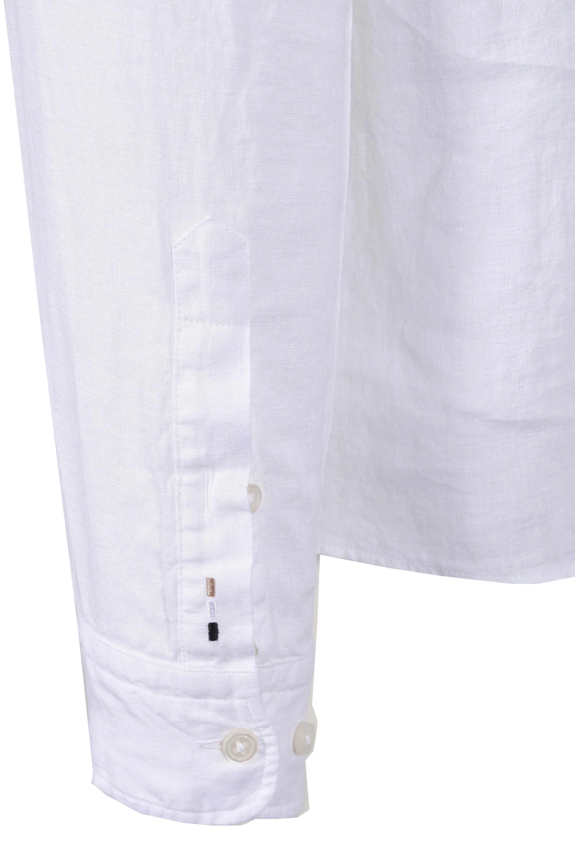 Boss H-roan-bd-e-c1-243 Linen Shirt White - Image 5