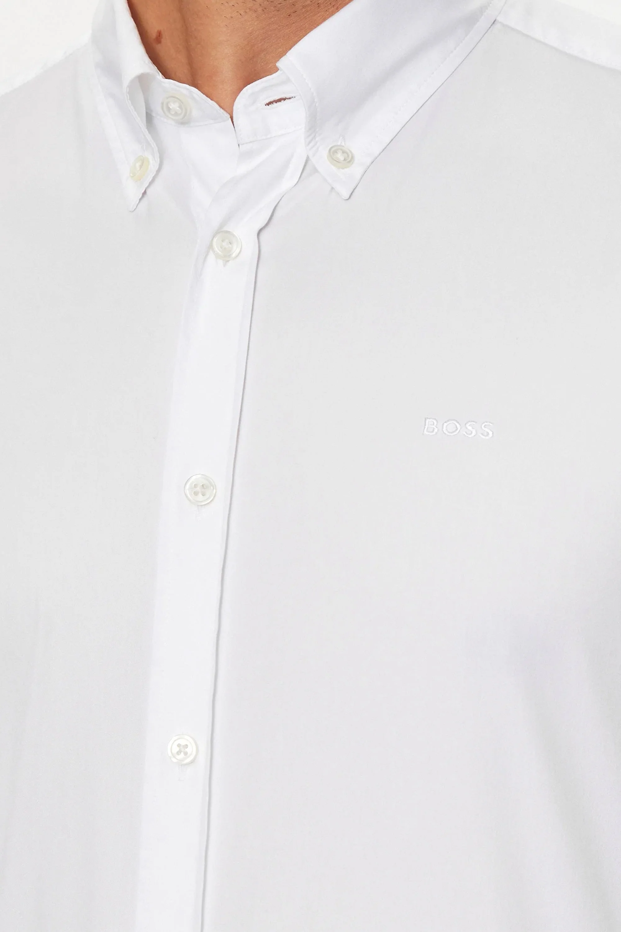 Boss H-roan-bd-e-c1-243 Shirt White - Image 3
