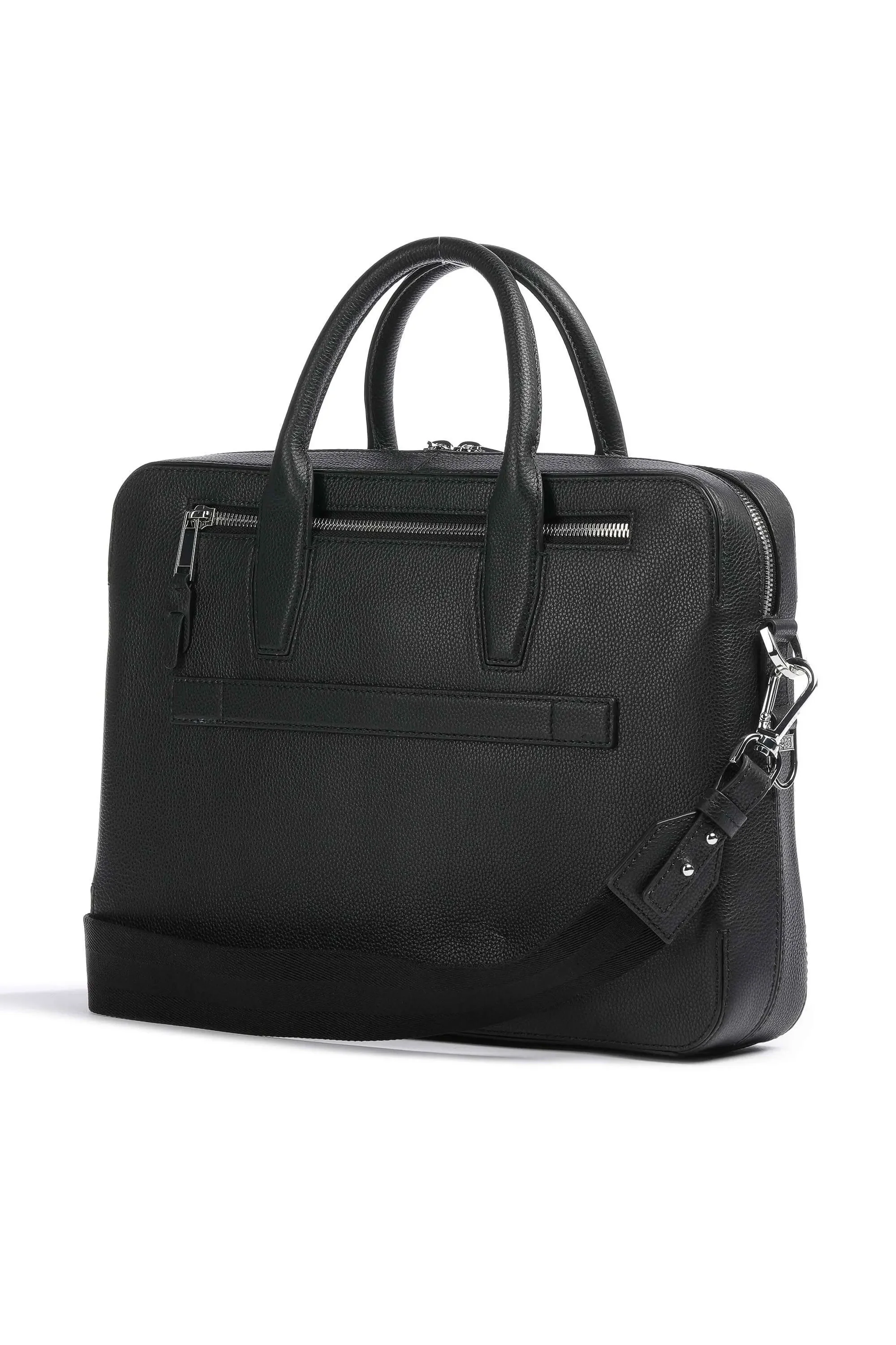 Boss Black Black Highway Pocket Document Bag Black - Image 3