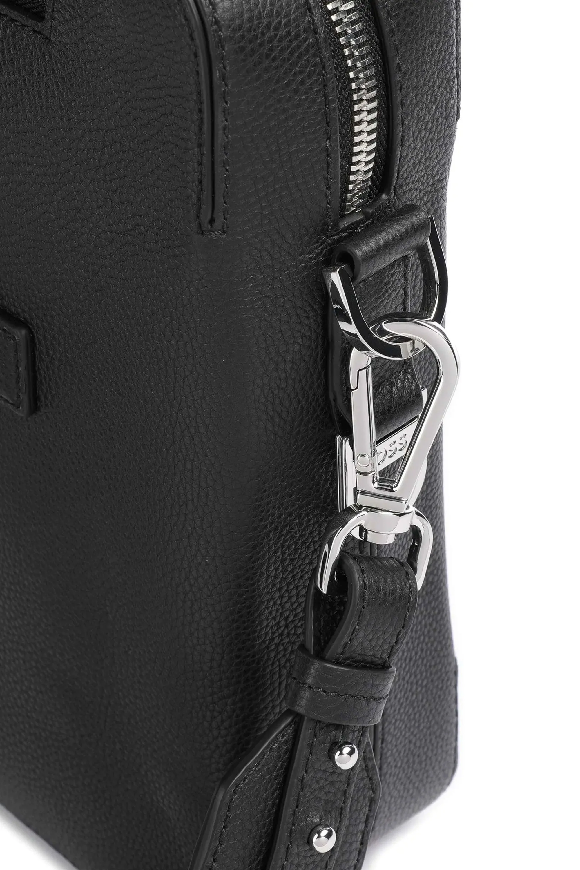 Boss Black Black Highway Pocket Document Bag Black - Image 4