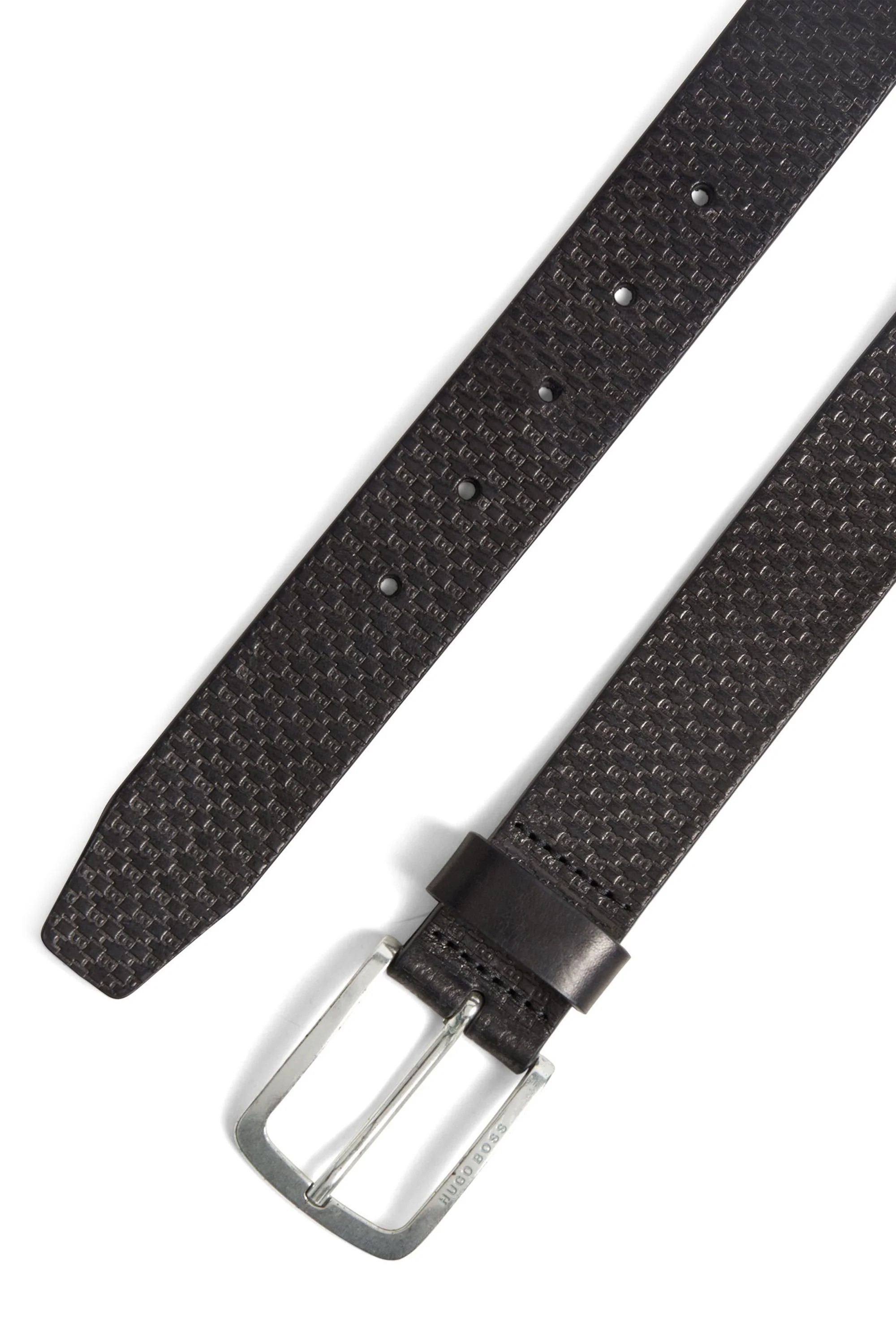 Boss Black Jor Leather Belt Black - Image 2