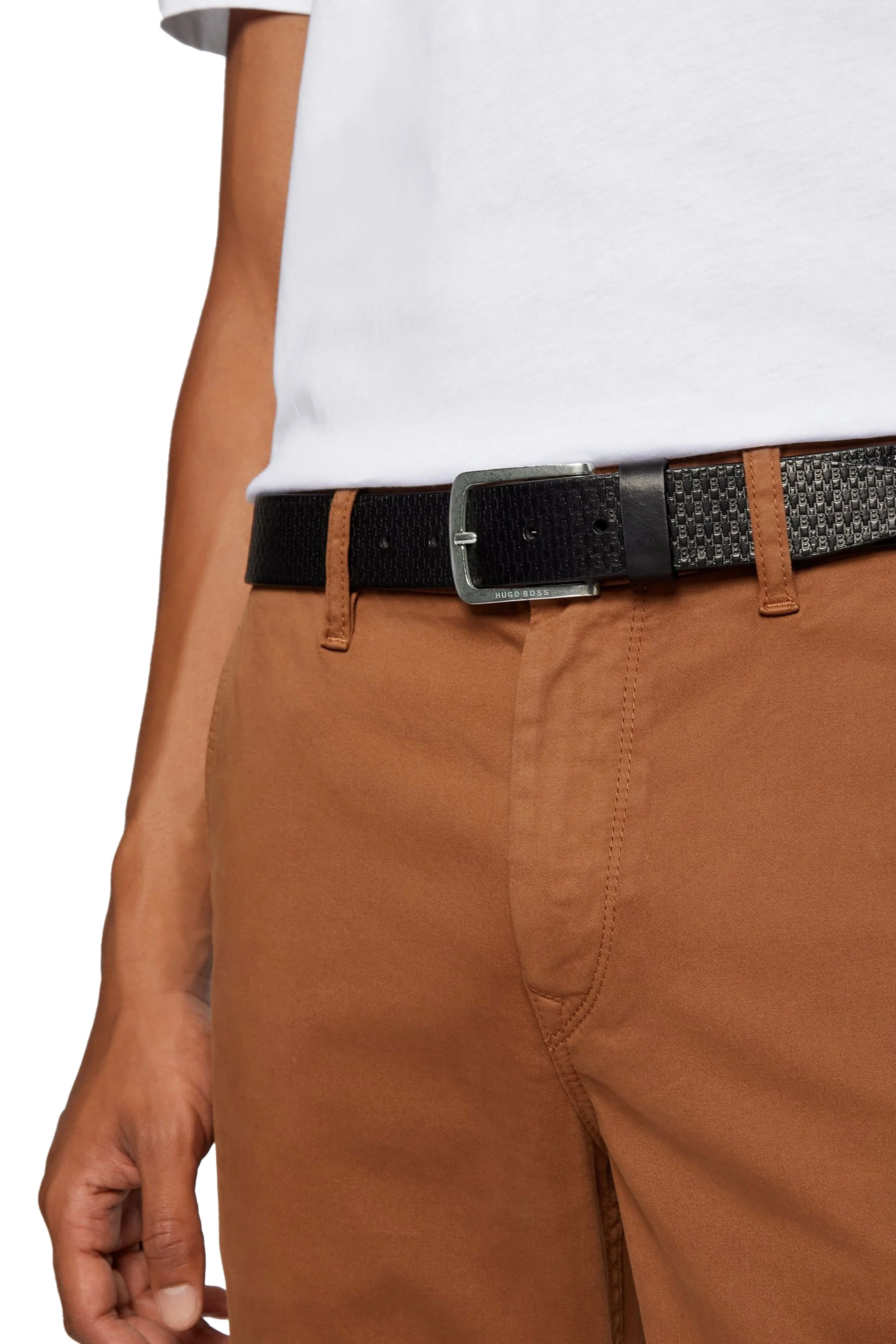 Boss Black Jor Leather Belt Black - Image 3