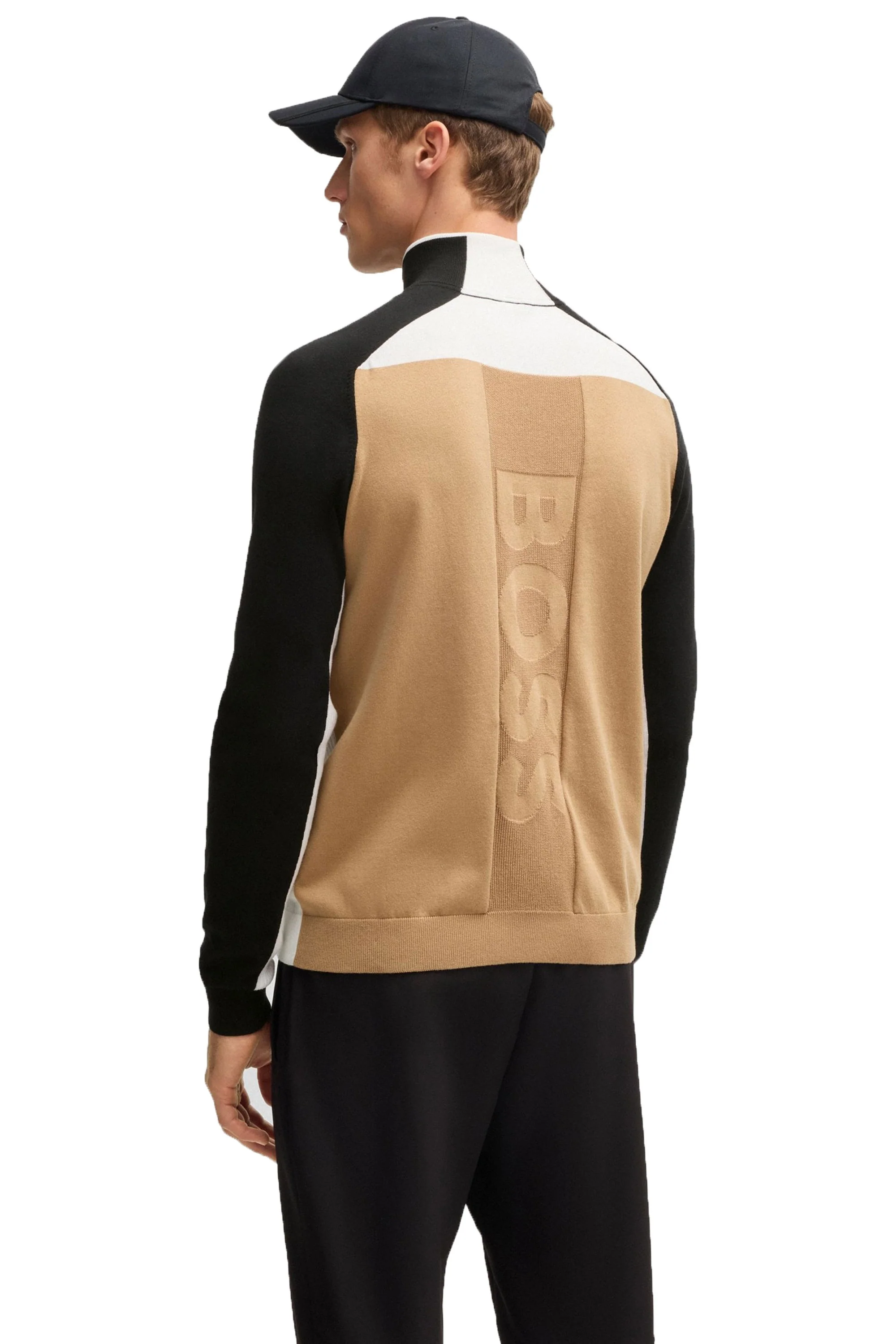 Boss K_hydro-x Half Zip Black - Image 4