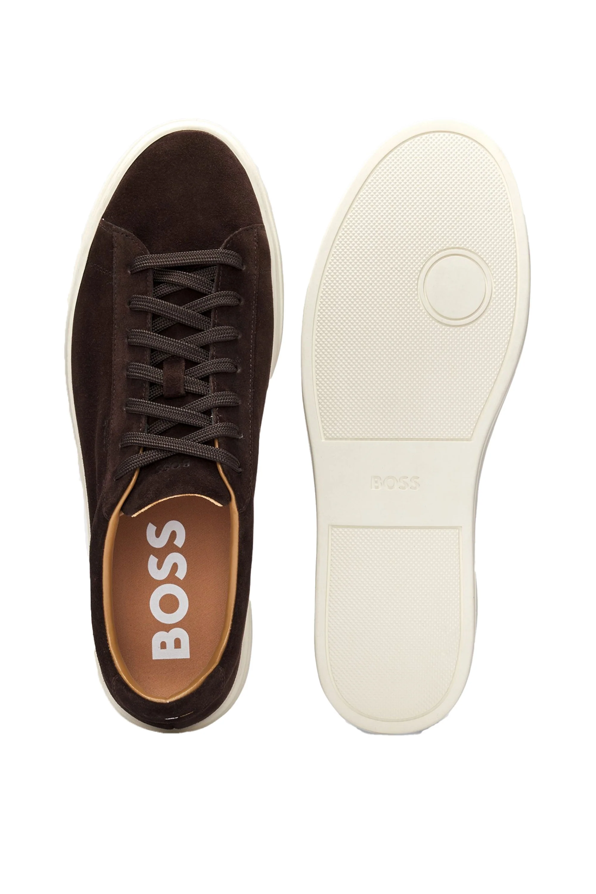 BOSS Black Tenn Sd Trainer Dark Brown - Image 4