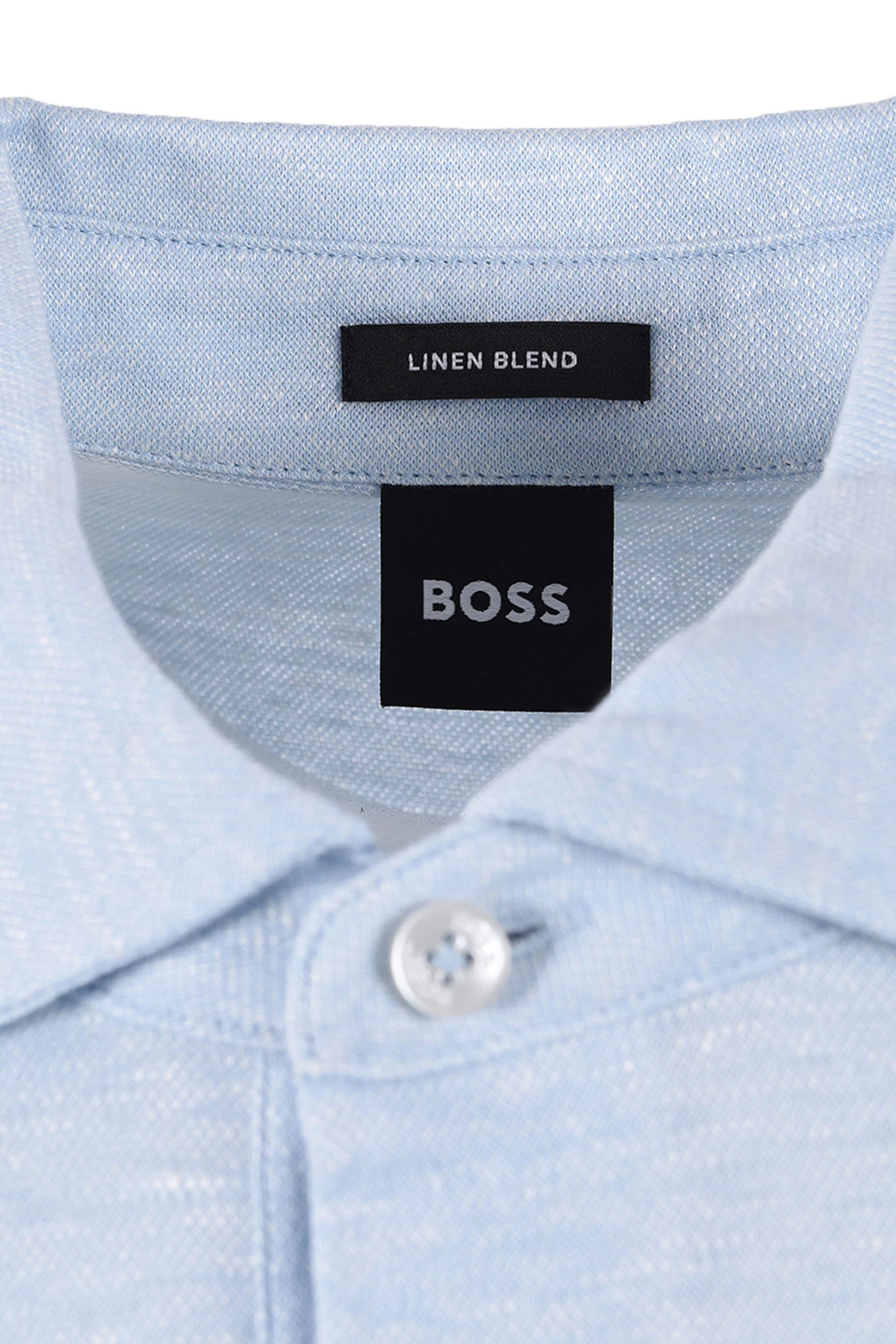 Boss Black H PRESS POLO LIGHT PASTEL BLUE - Image 3
