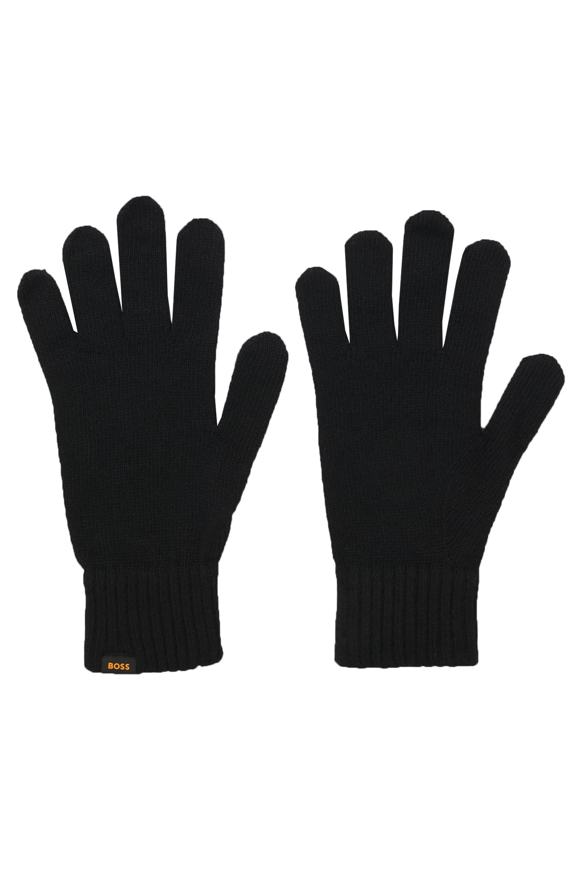 Boss Orange Kalipso Knitted Hat and Gloves Set Black - Image 3