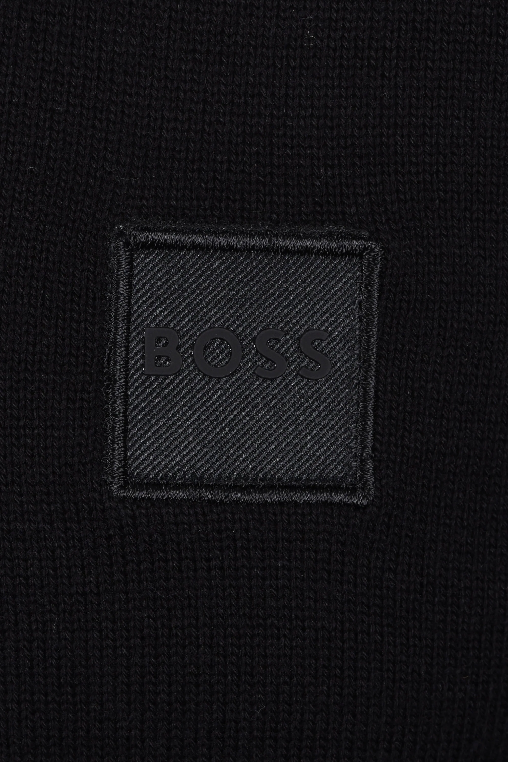 Boss Orange KANOVANO KNITTED CREWNECK BLACK - Image 3