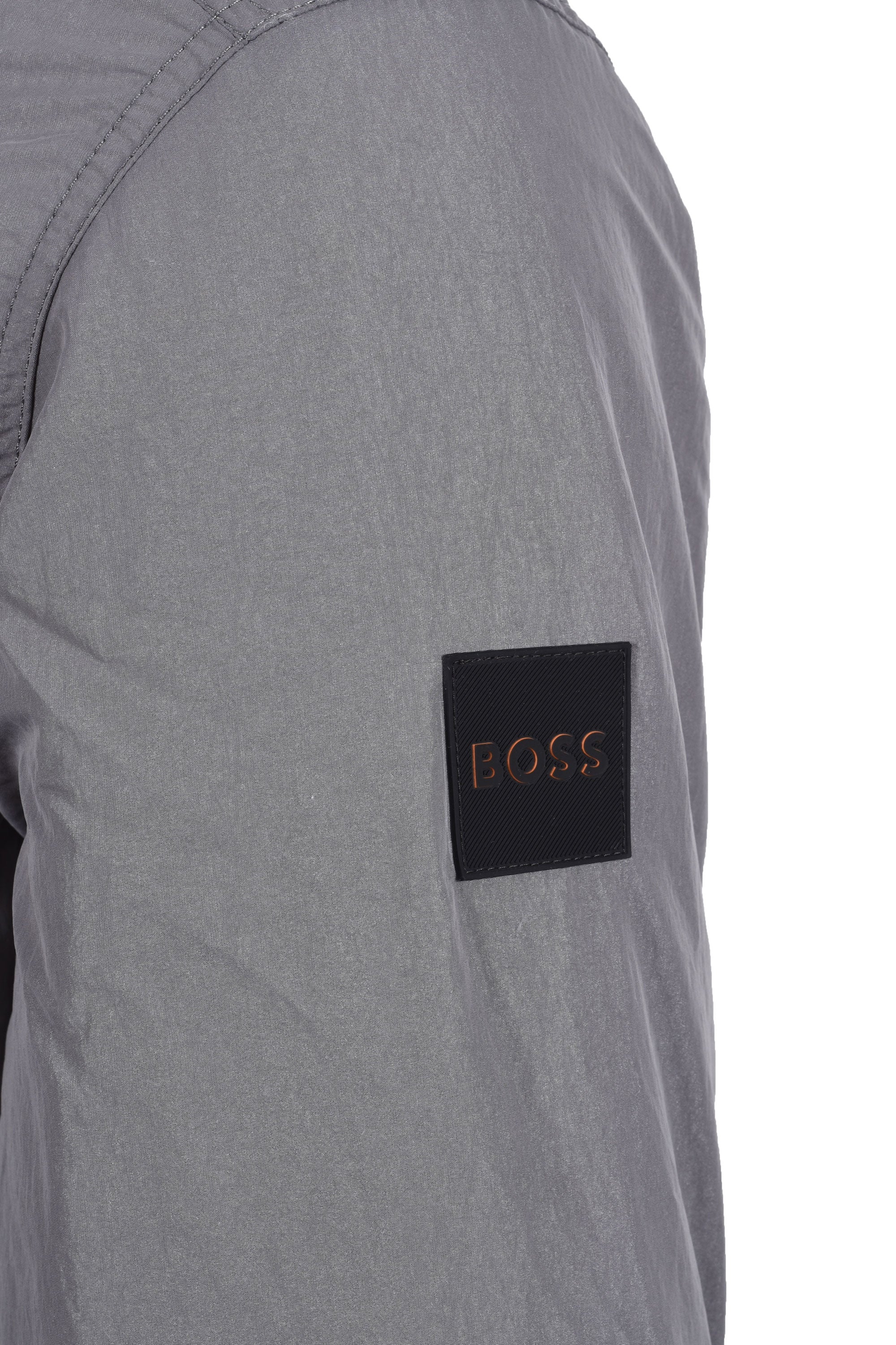 Boss Orange Leejay Overshirt Open grey - Image 4