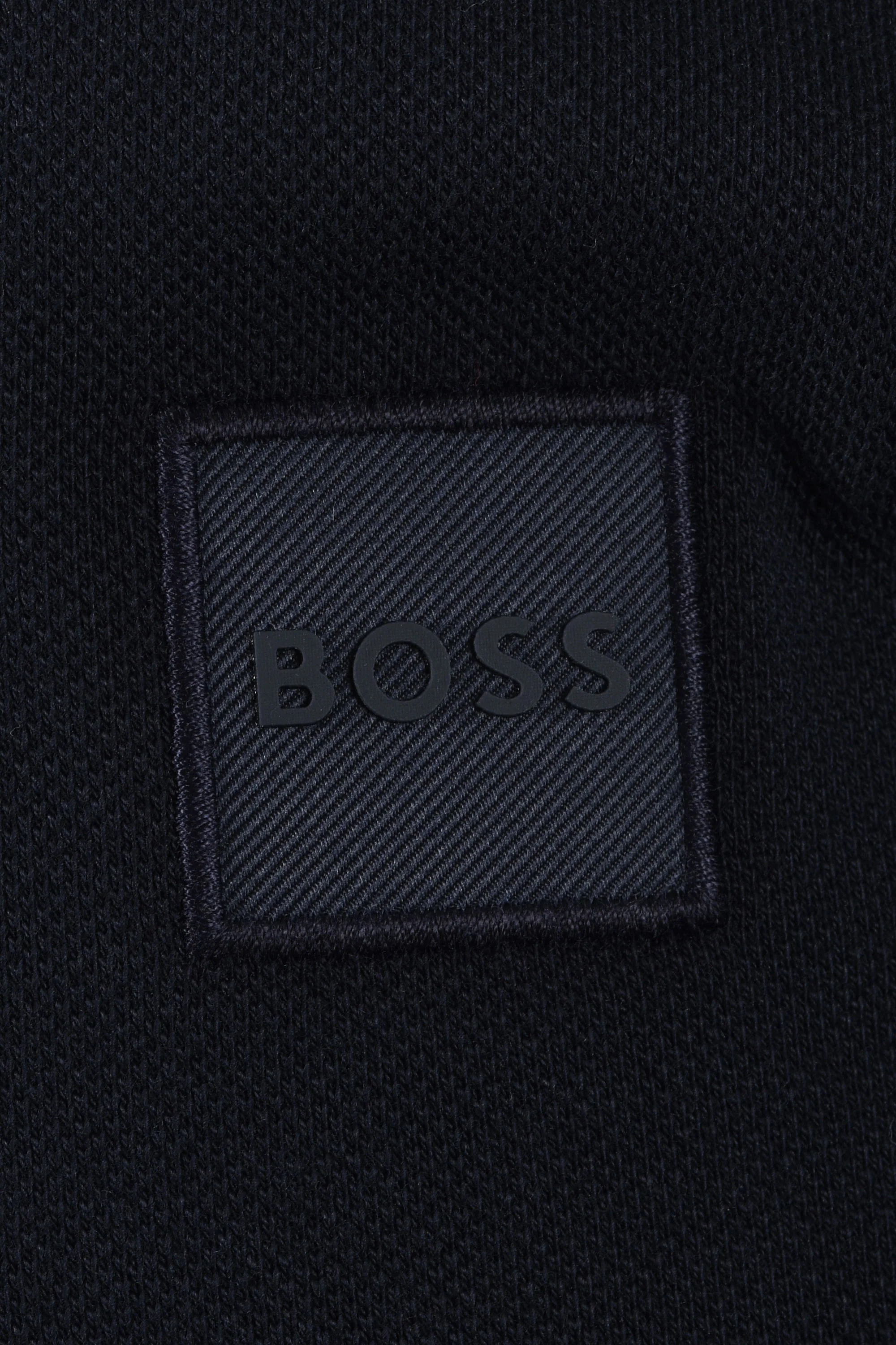Boss Orange PASSERZIP POLO DARK BLUE - Image 3