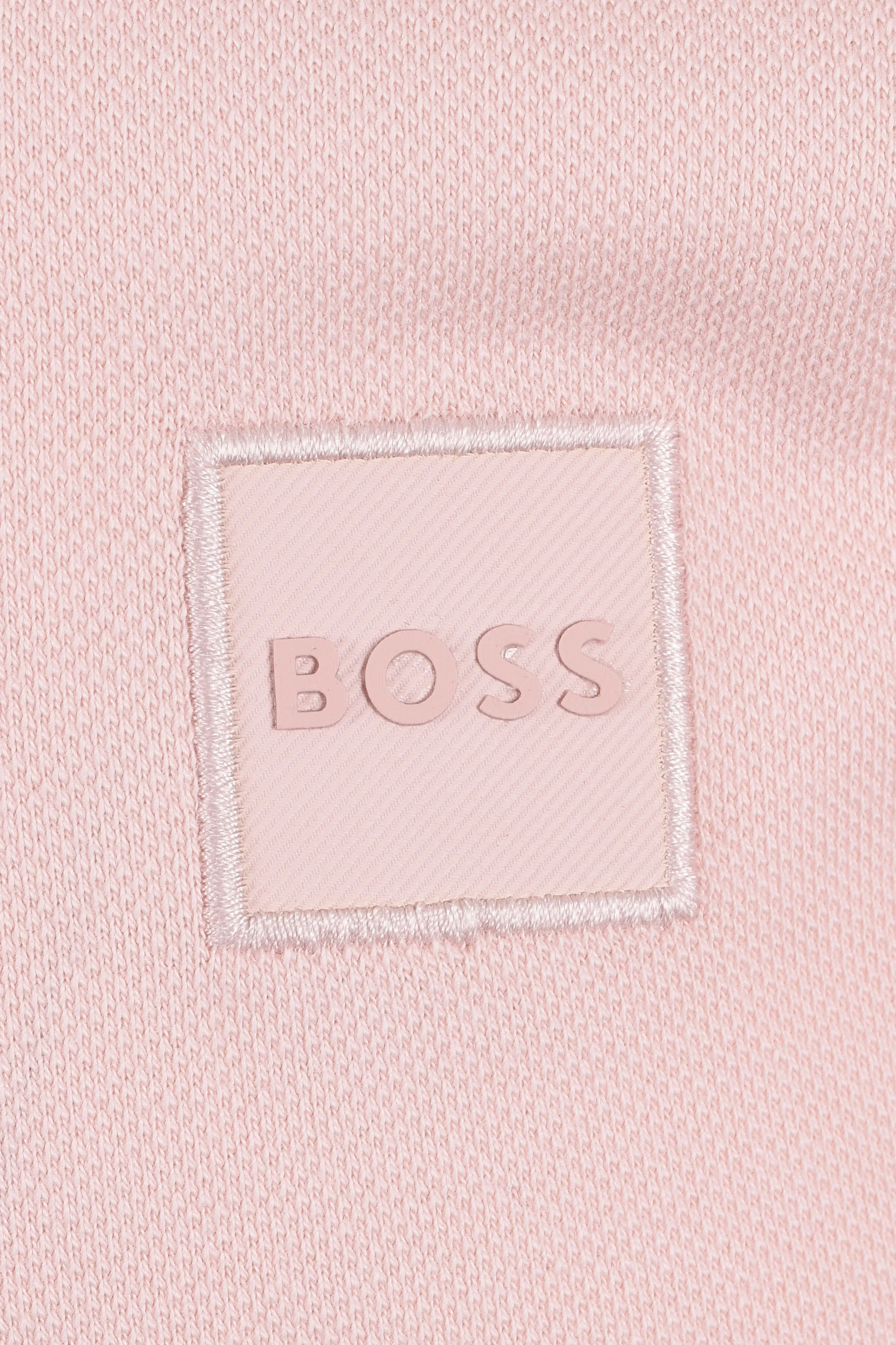 Boss Orange PASSERZIP POLO OPEN PINK - Image 3