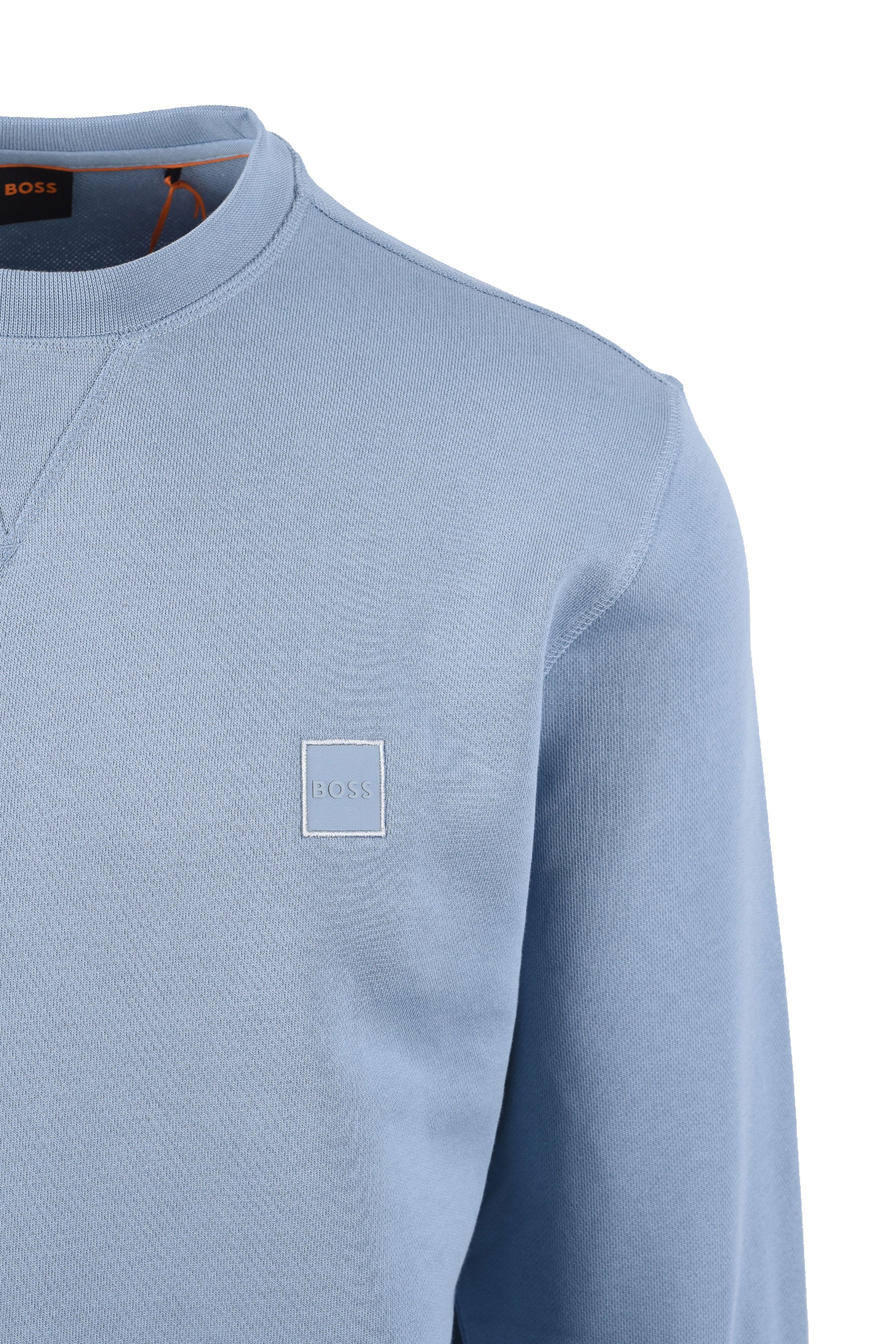 Boss Orange BOSS WESTART SWEATSHIRT LIGHT PASTEL BLUE - Image 2