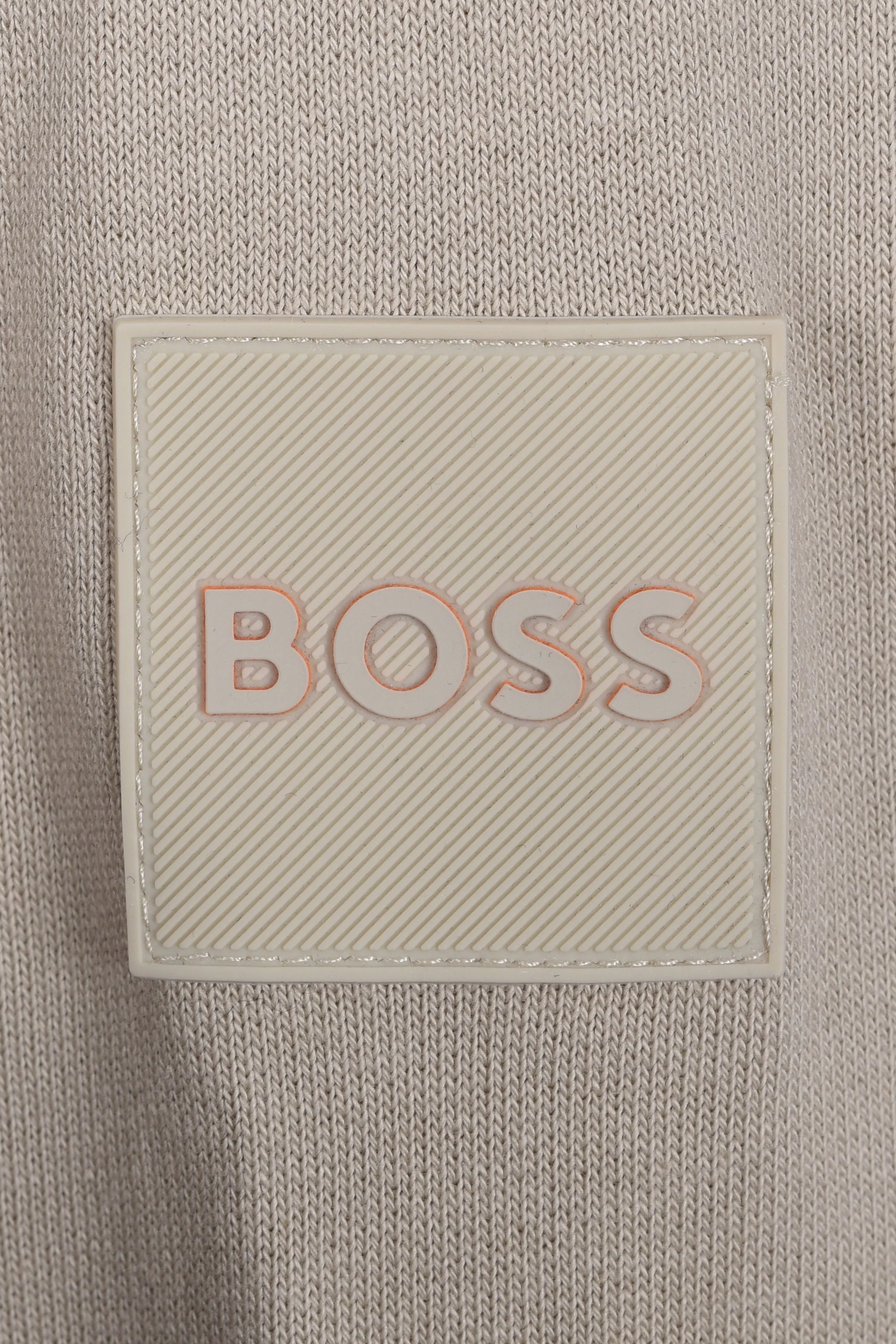 Boss Orange ZE_PROTECTIVE HOODED FULL ZIP LIGHT BEIGE - Image 4