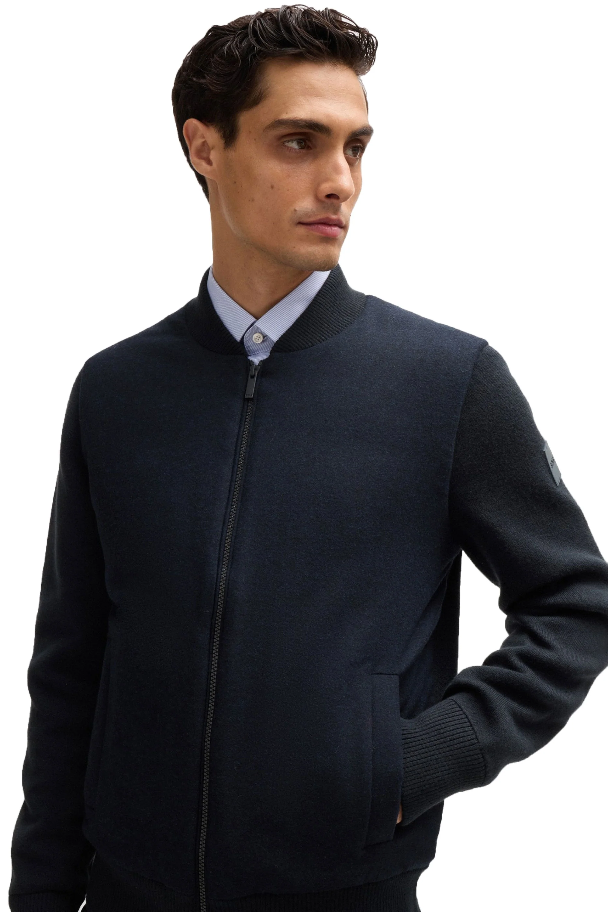 Boss P-Eflano Jacket Dark Blue - Image 2