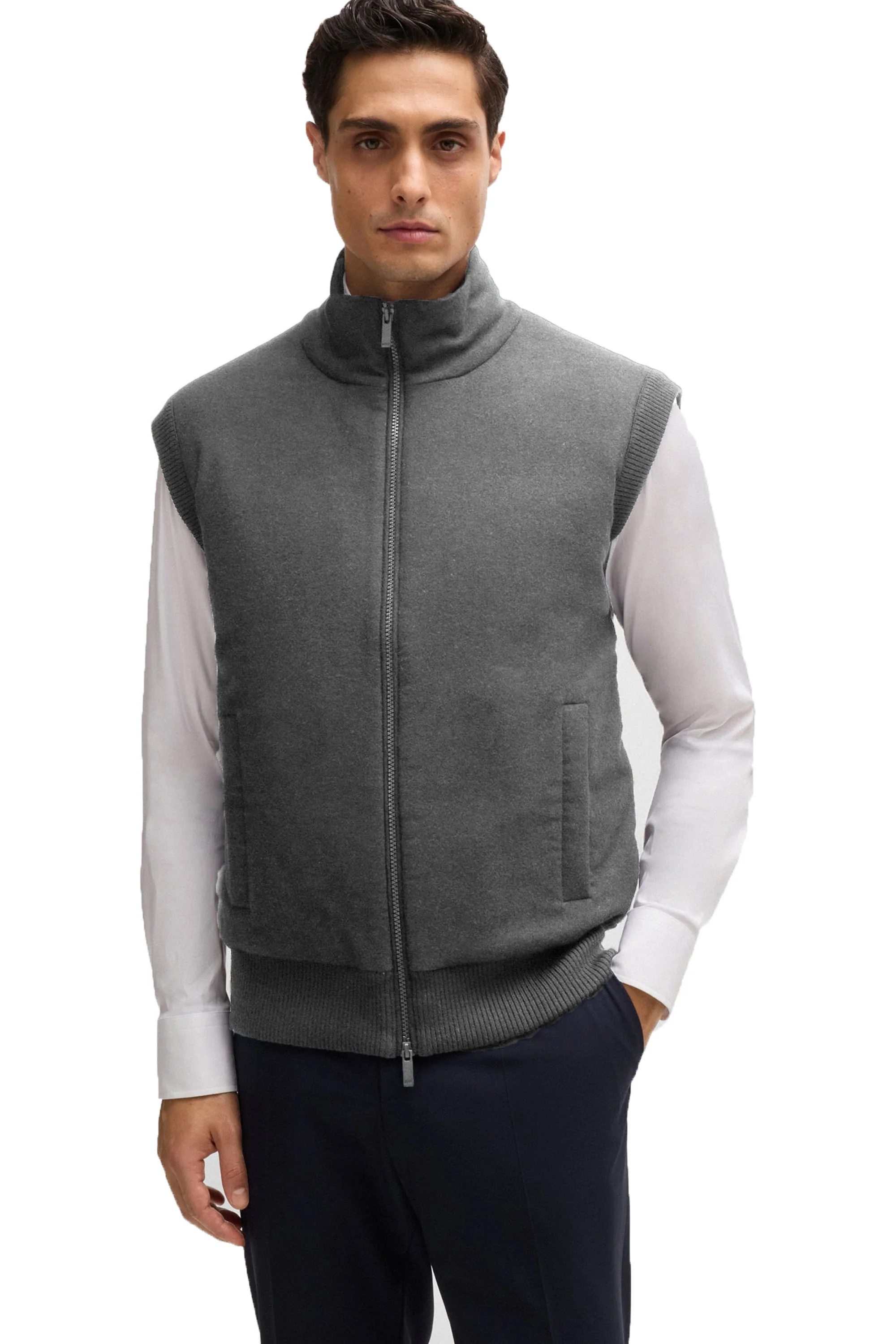 Boss P-eflanolo Jacket Medium Grey - Image 3