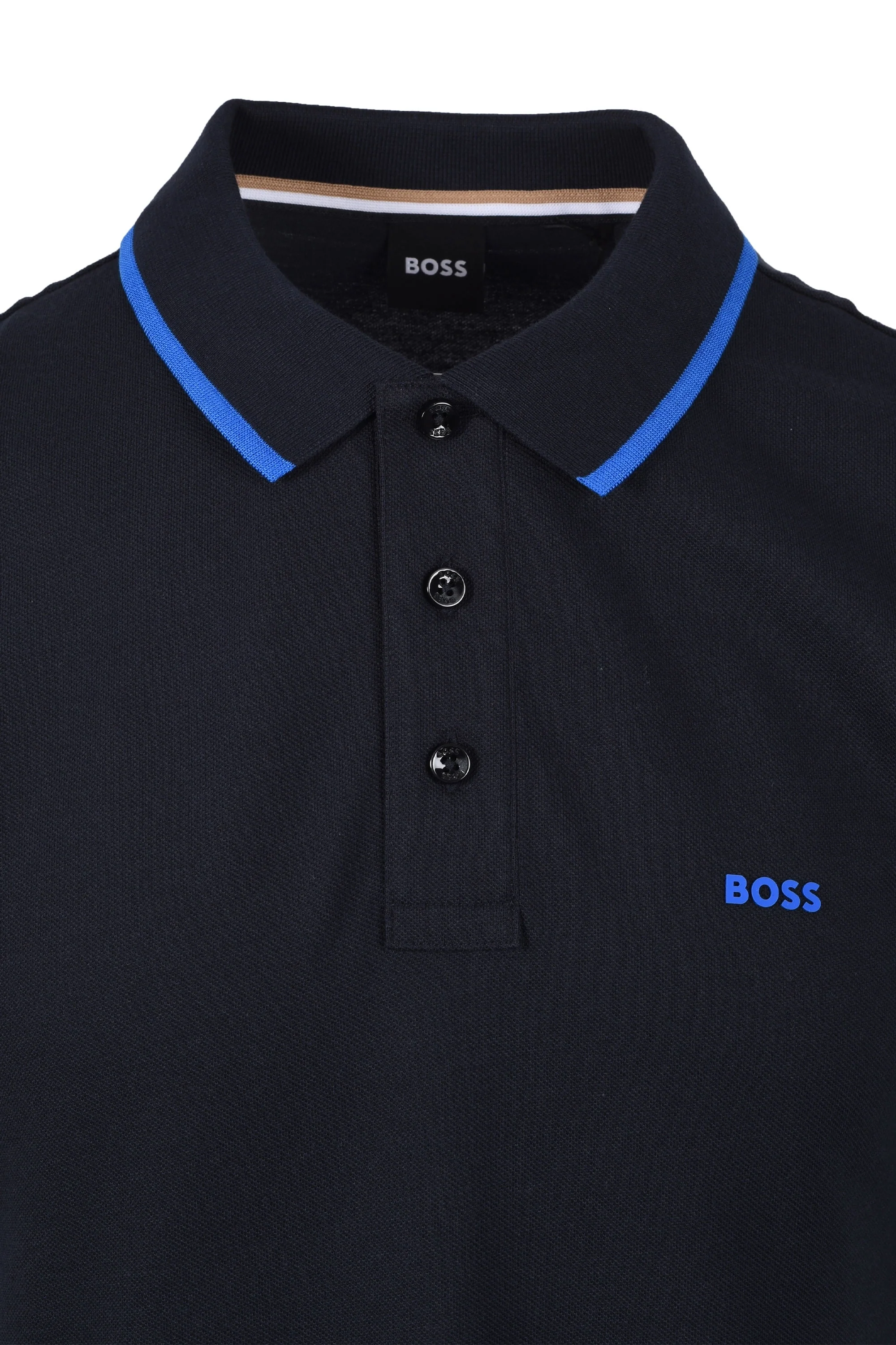 Boss Parlay 190 Polo Shirt Dark Blue - Image 2
