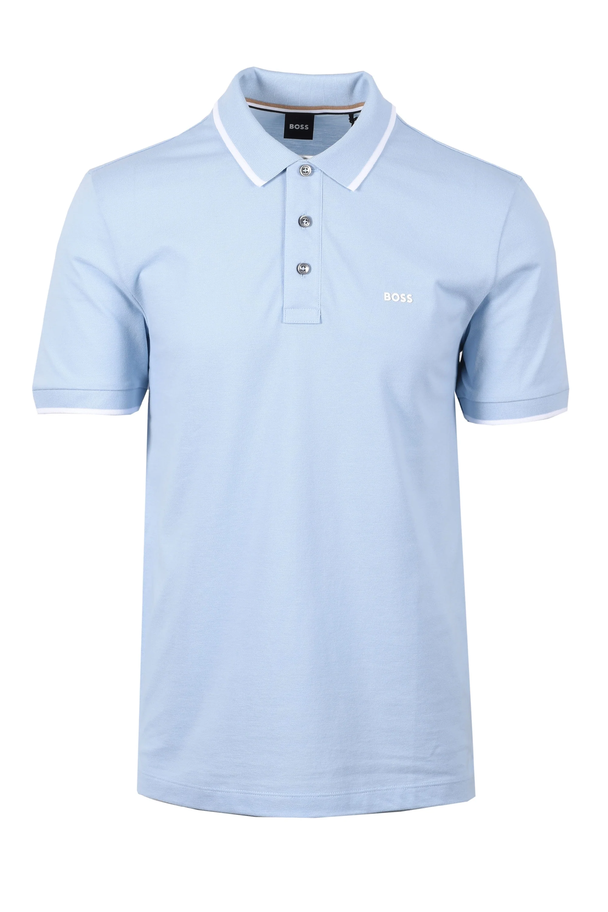 Boss Parlay 190 Polo Shirt Light Pastel Blue