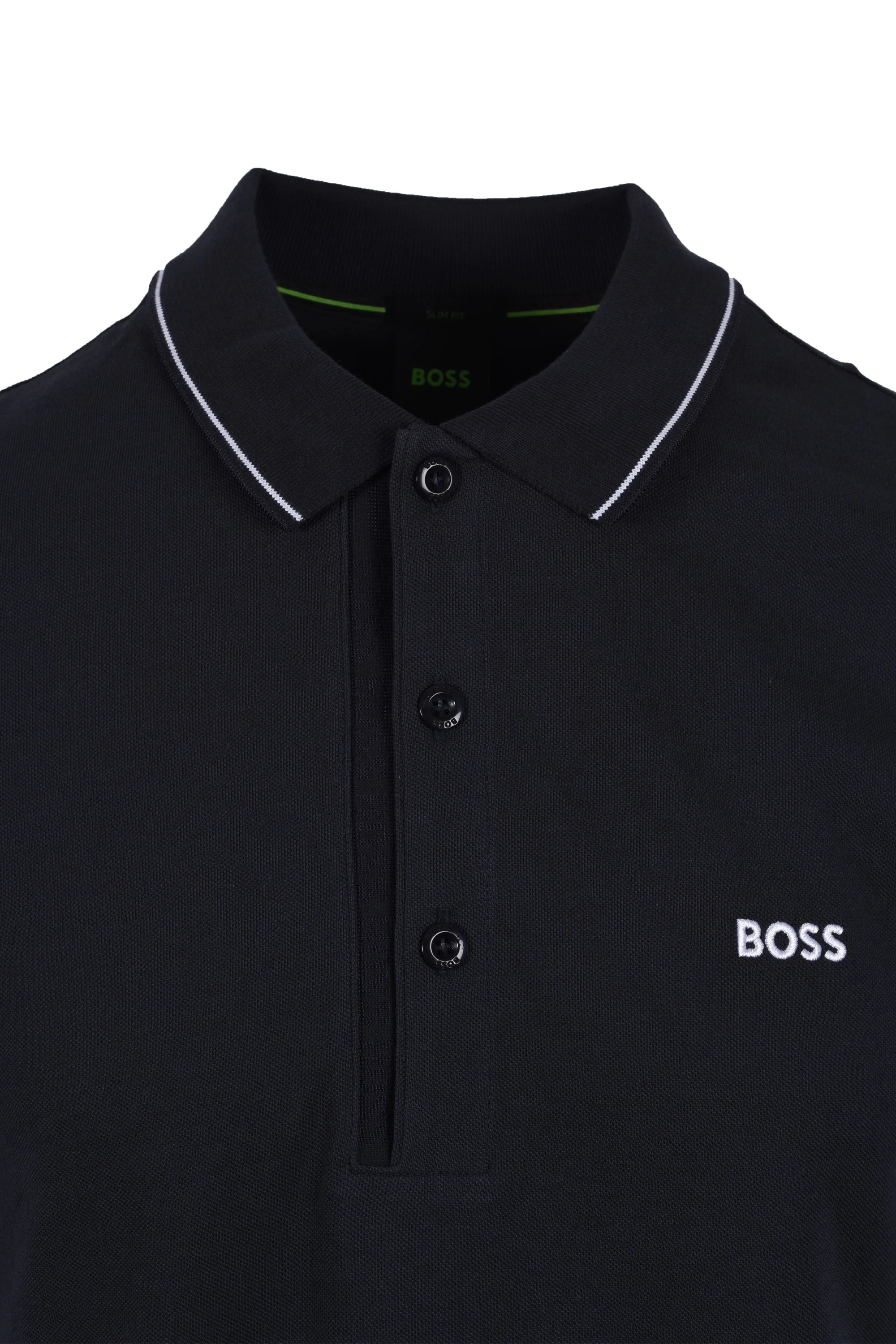 Boss Paule 4 Polo Shirt Dark Blue - Image 3