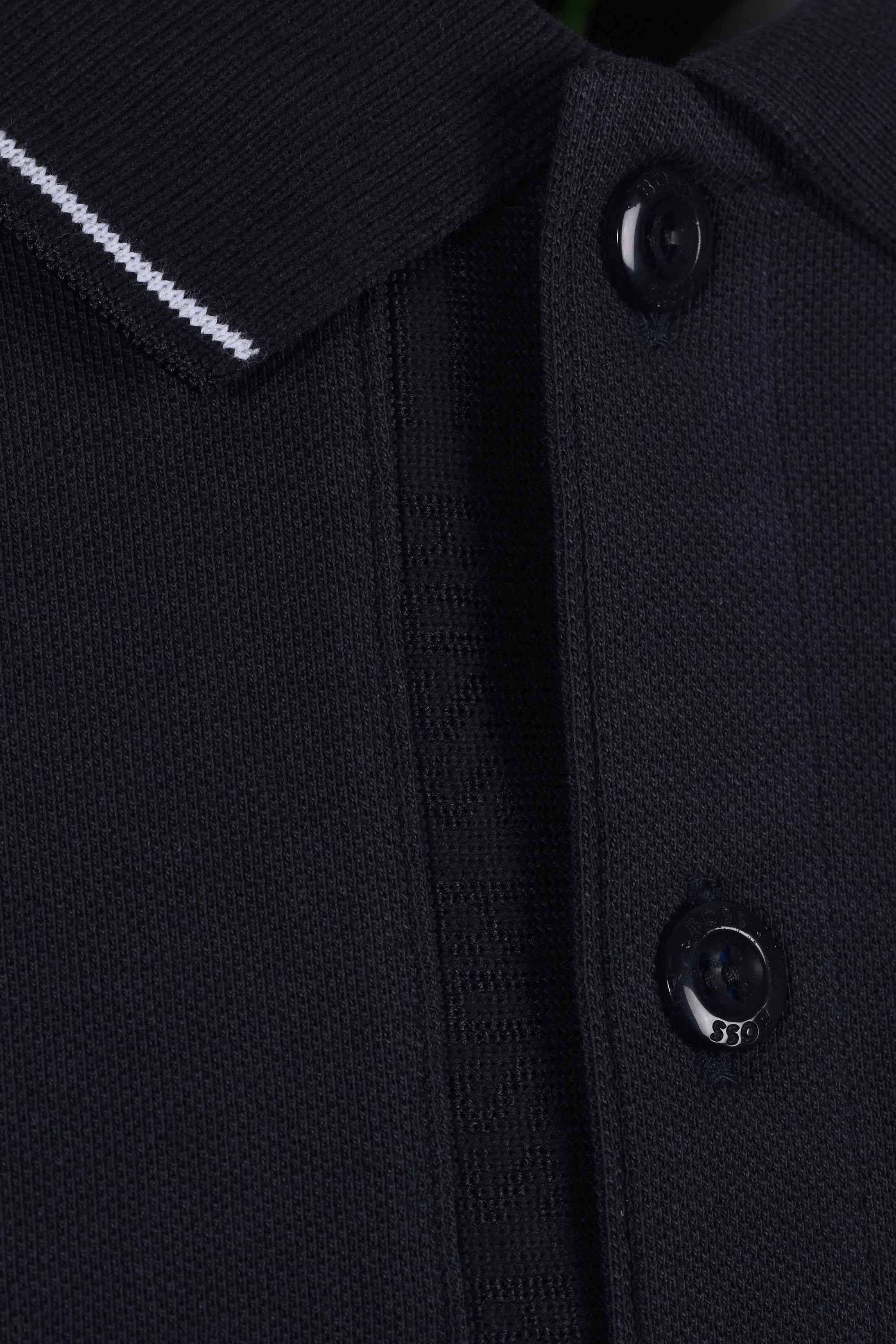 Boss Paule 4 Polo Shirt Dark Blue - Image 4
