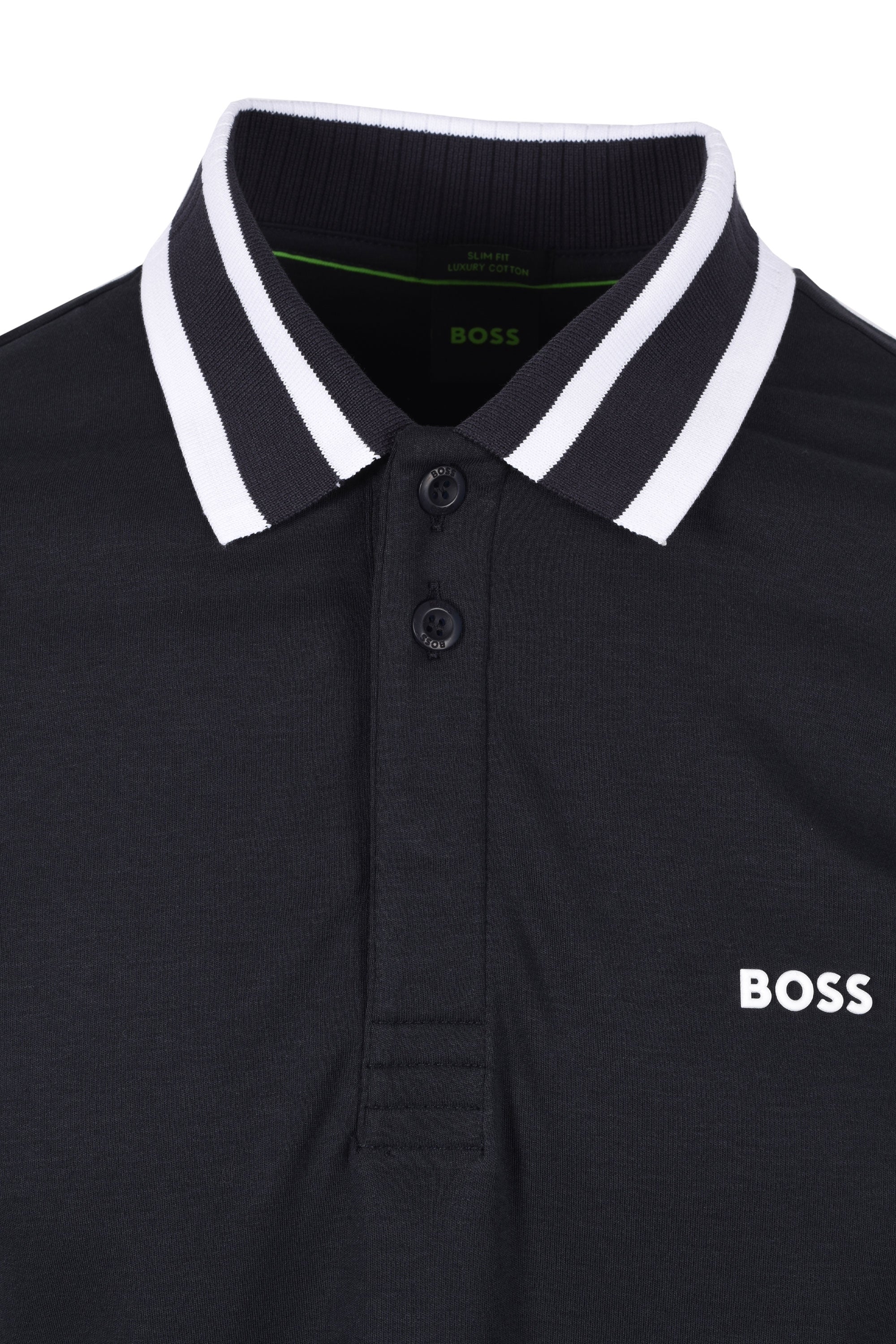 Boss Paule Polo Shirt Dark Blue - Image 2
