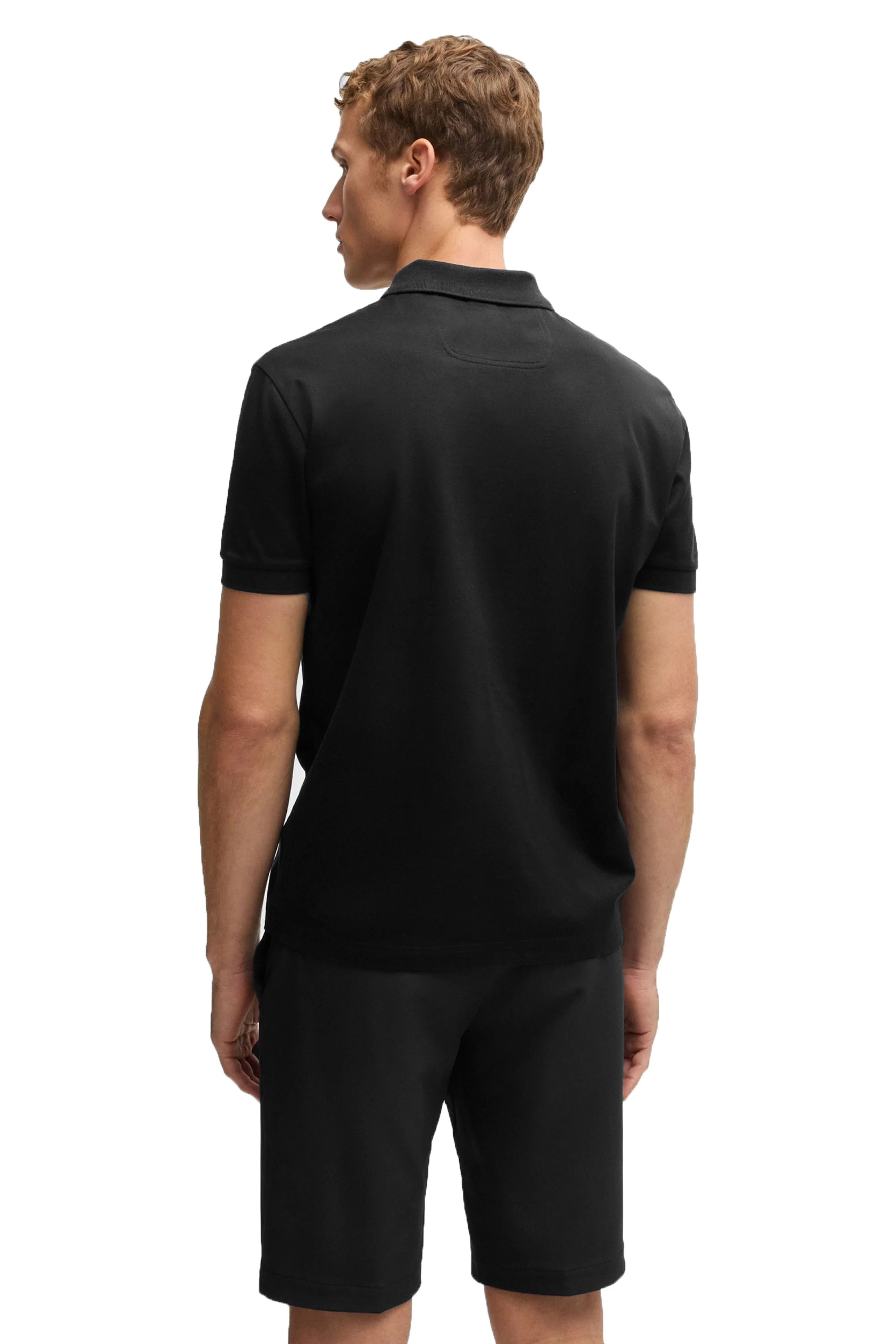 Boss Philix Pima Polo Black - Image 3