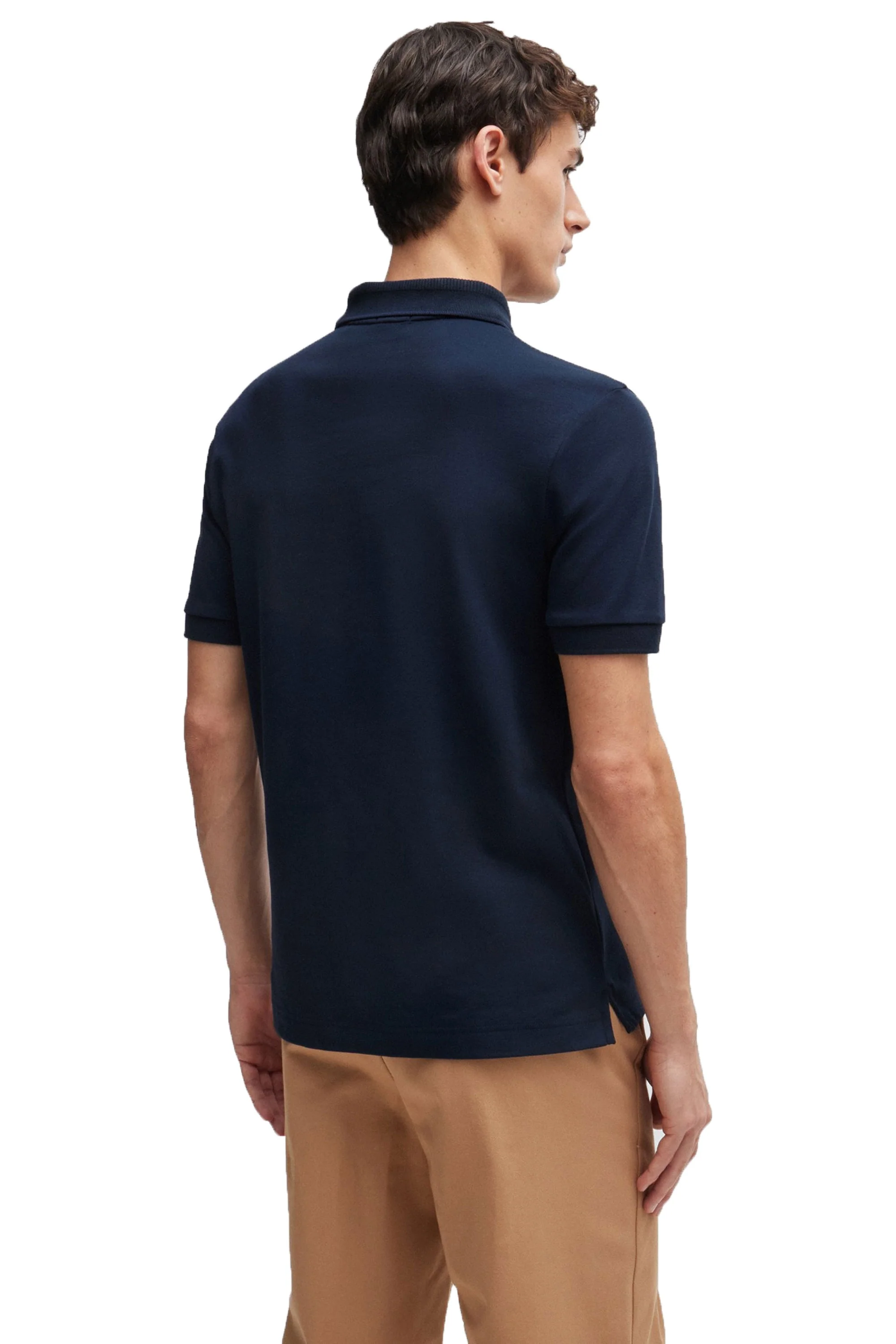 Boss Polston 11 Polo Shirt Dark Blue - Image 3