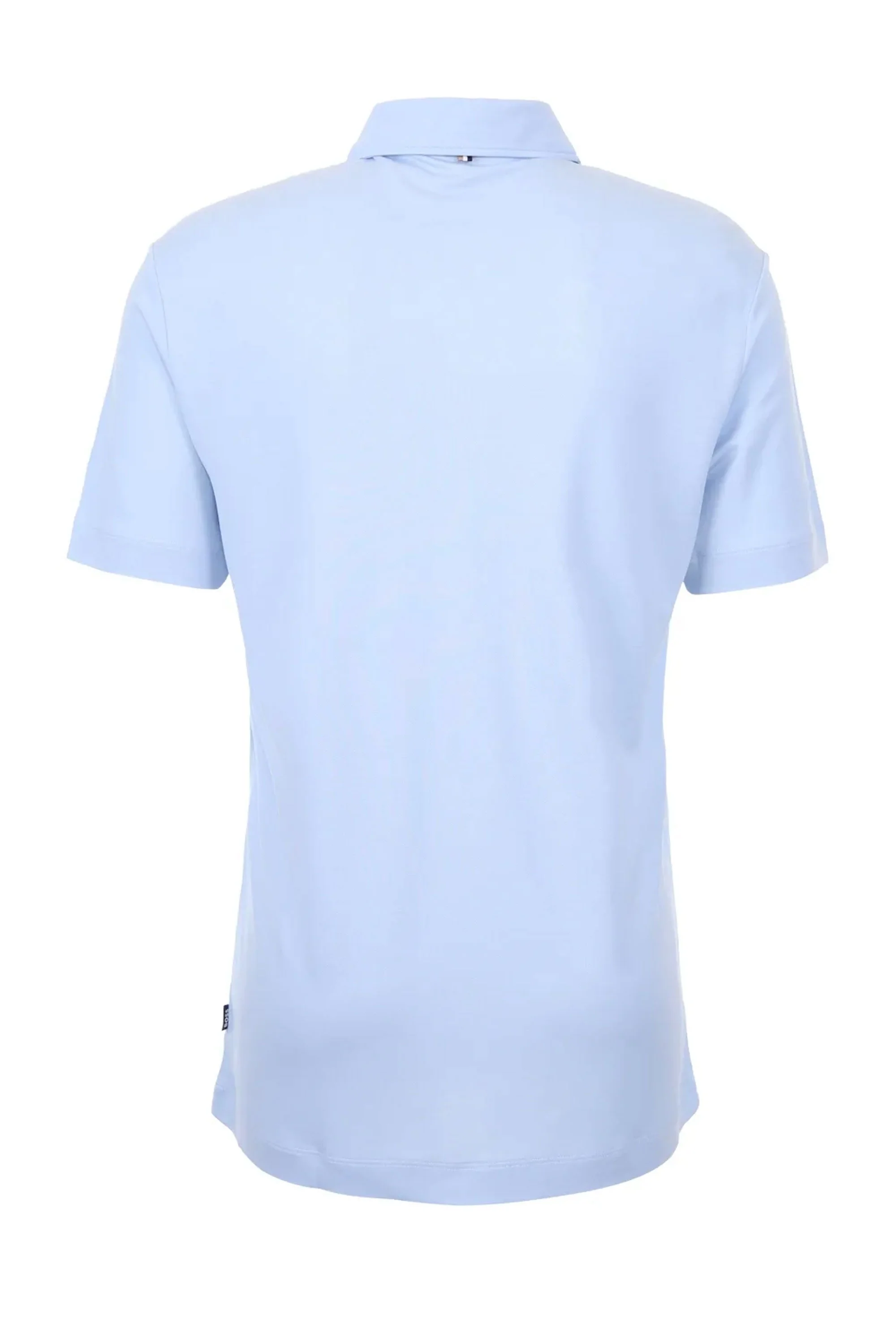 Boss Press 55 Polo Shirt Light Pastel Blue - Image 2