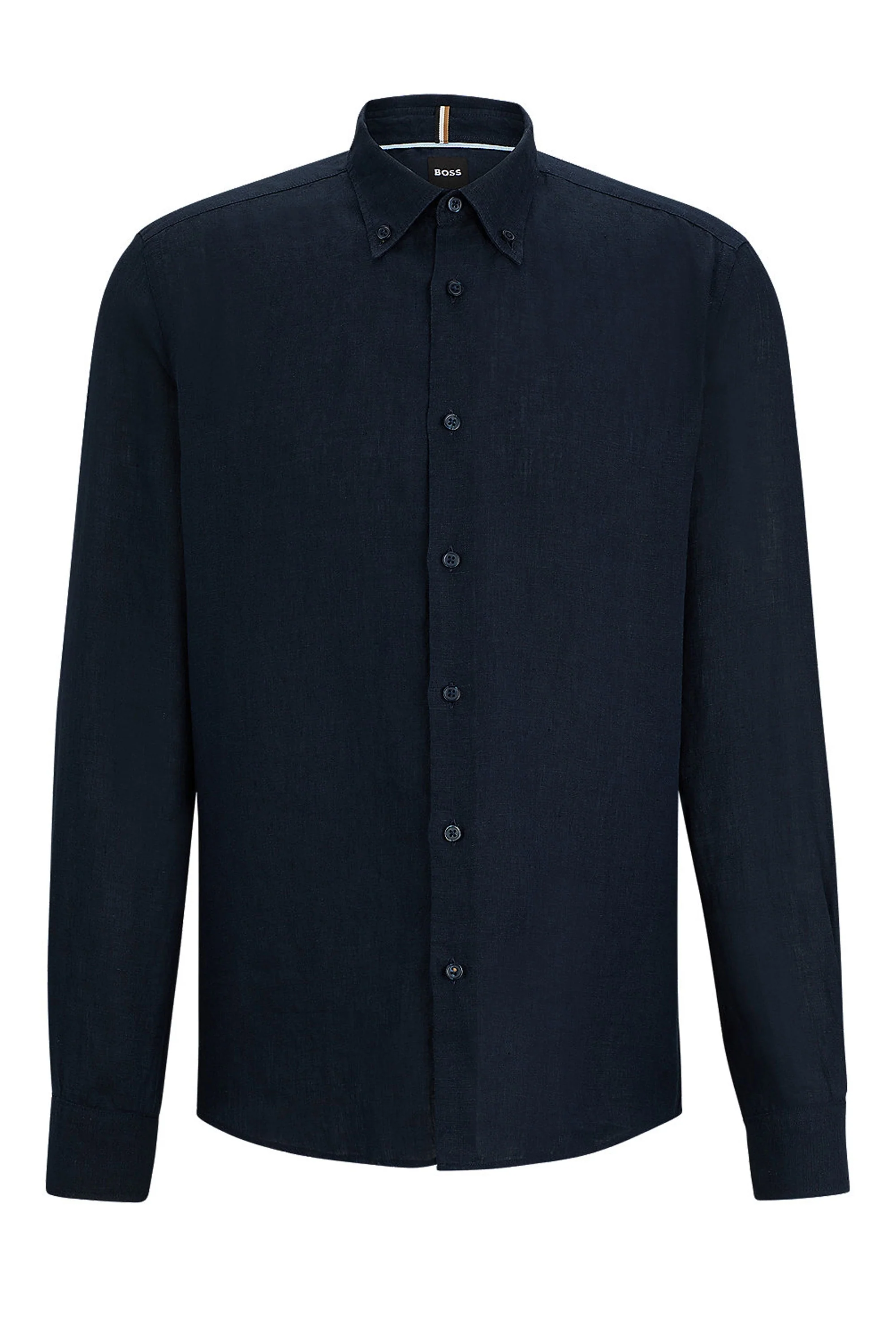 Boss S-liam-s-bd-c1-242 Long Sleeved Shirt Dark Blue