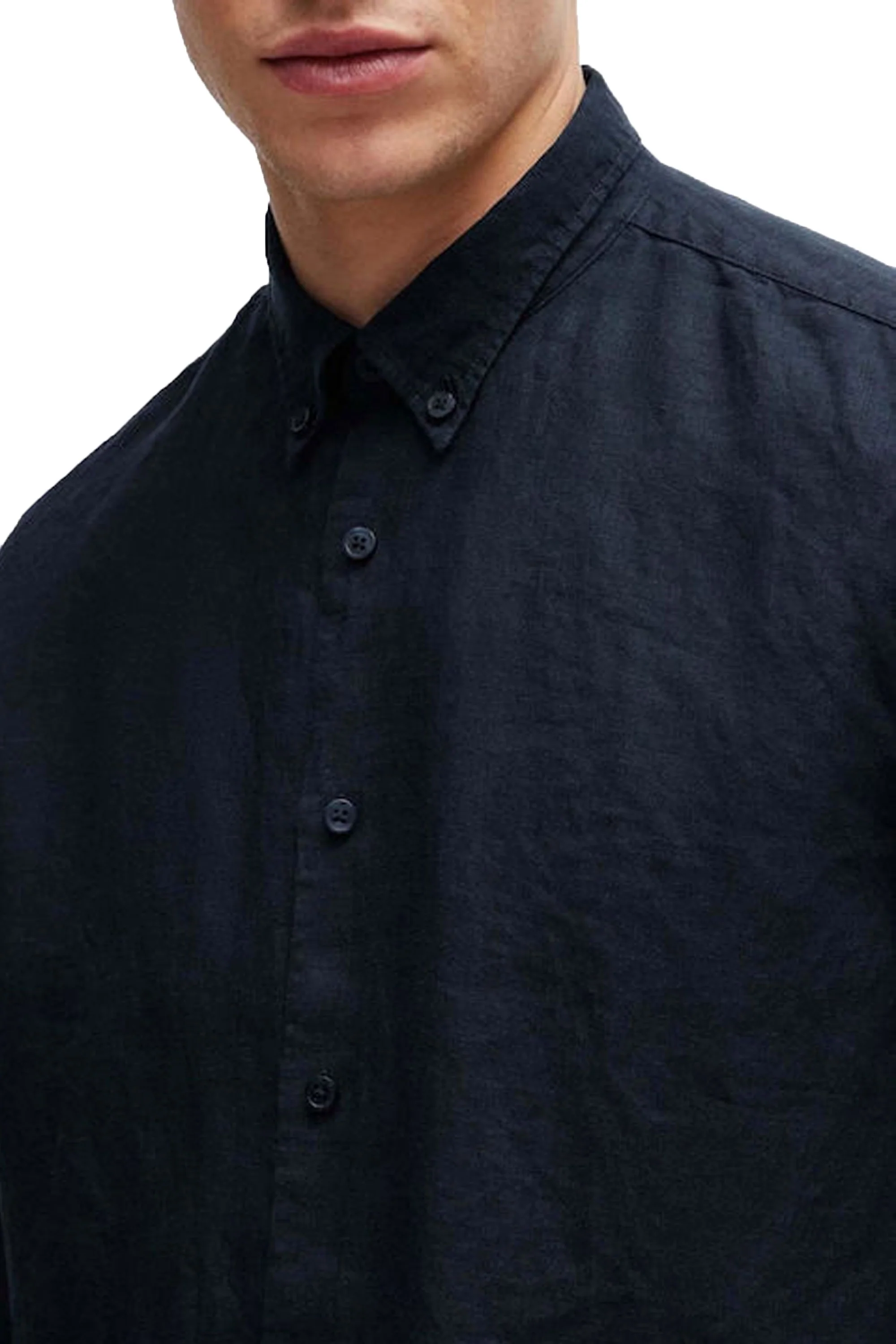 Boss S-liam-s-bd-c1-242 Long Sleeved Shirt Dark Blue - Image 2