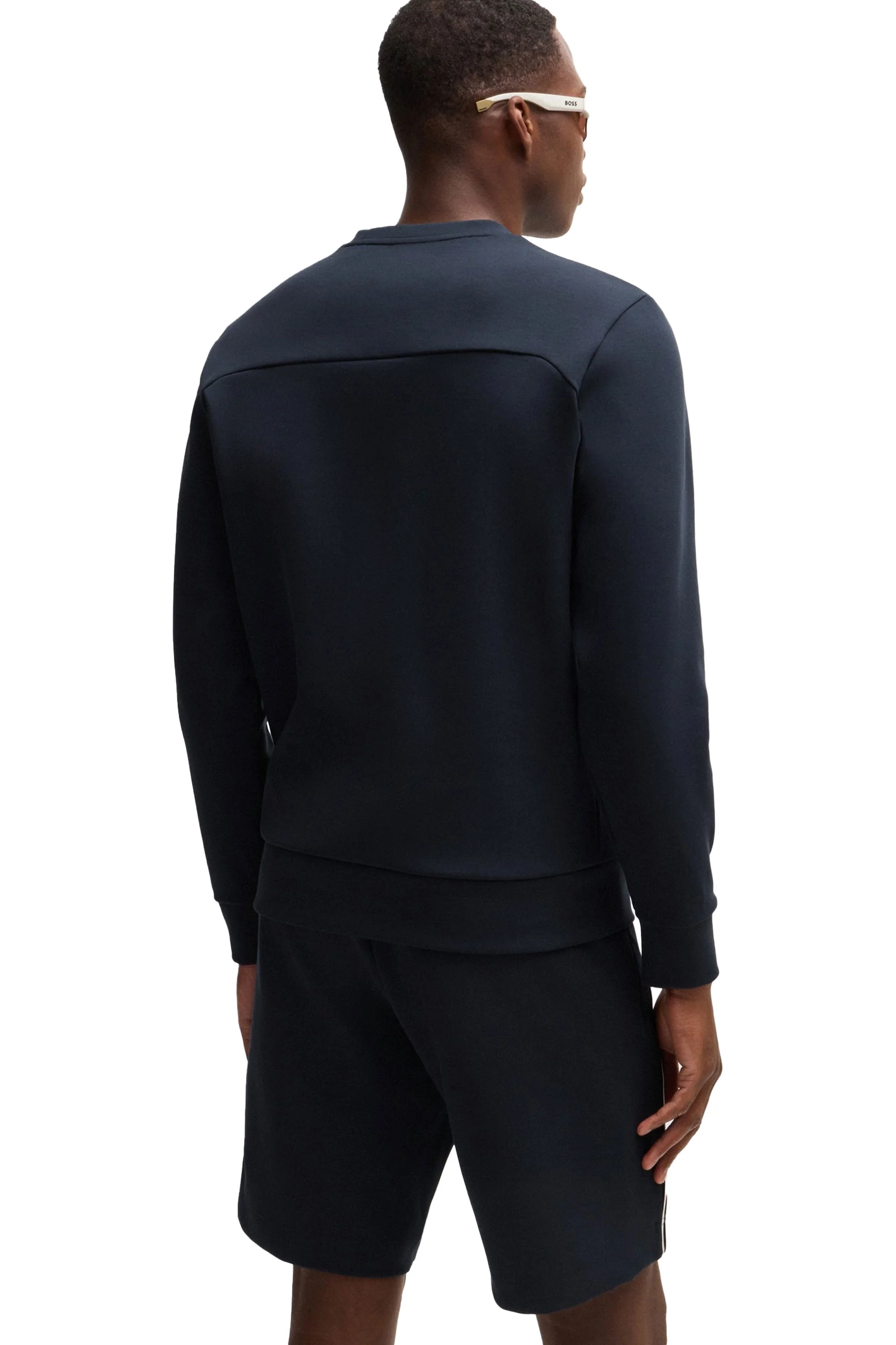 Boss Salbo 1 Sweatshirt Dark Blue - Image 3