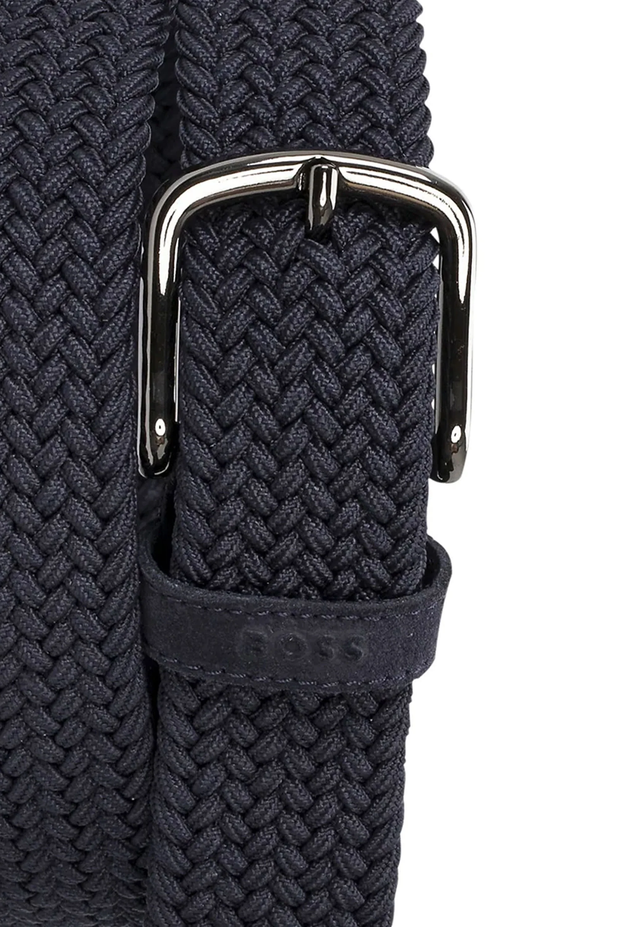 Boss Black Sash Belt Dark Blue - Image 2