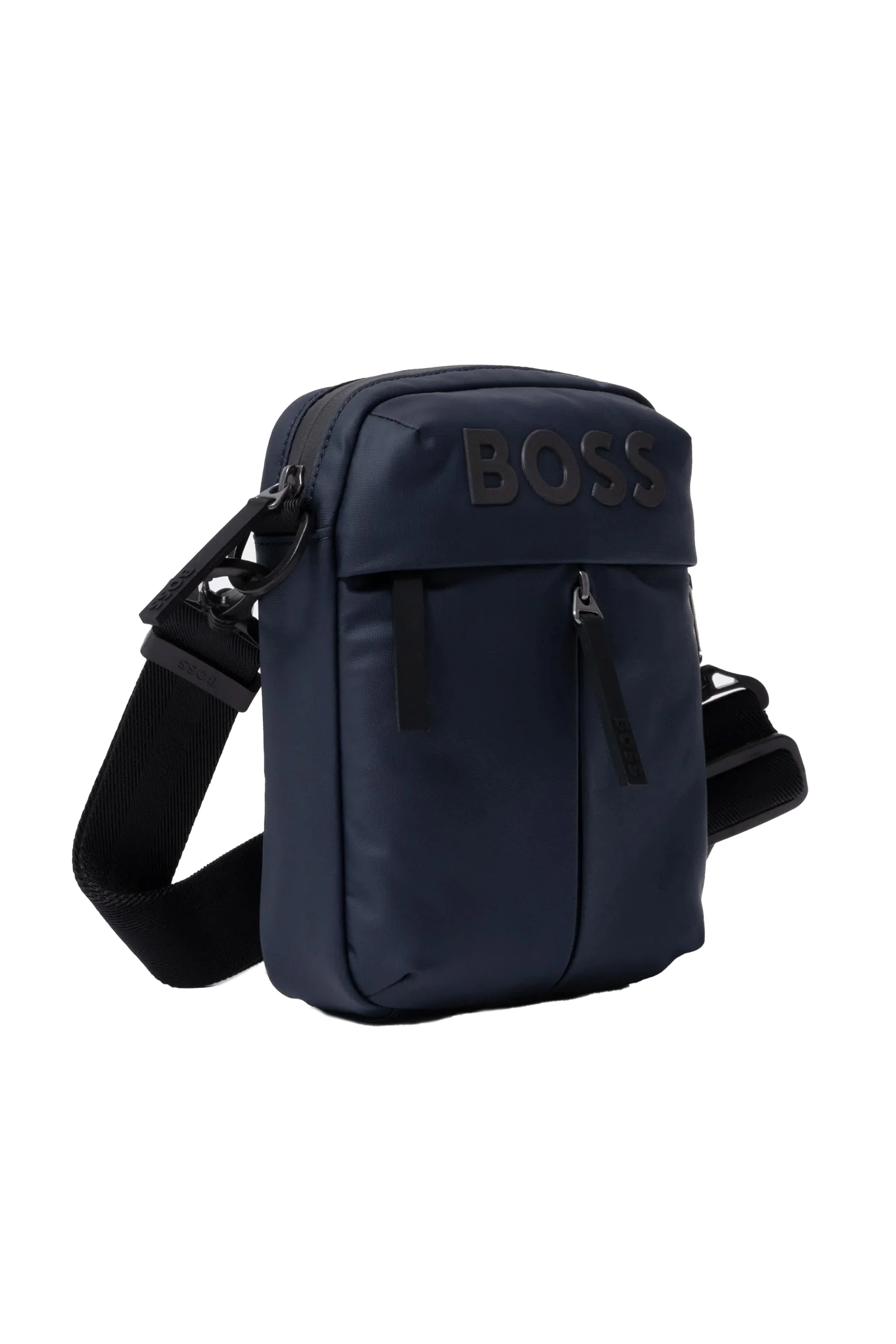 Boss Black Stormy Reporter Bag Dark Blue - Image 3