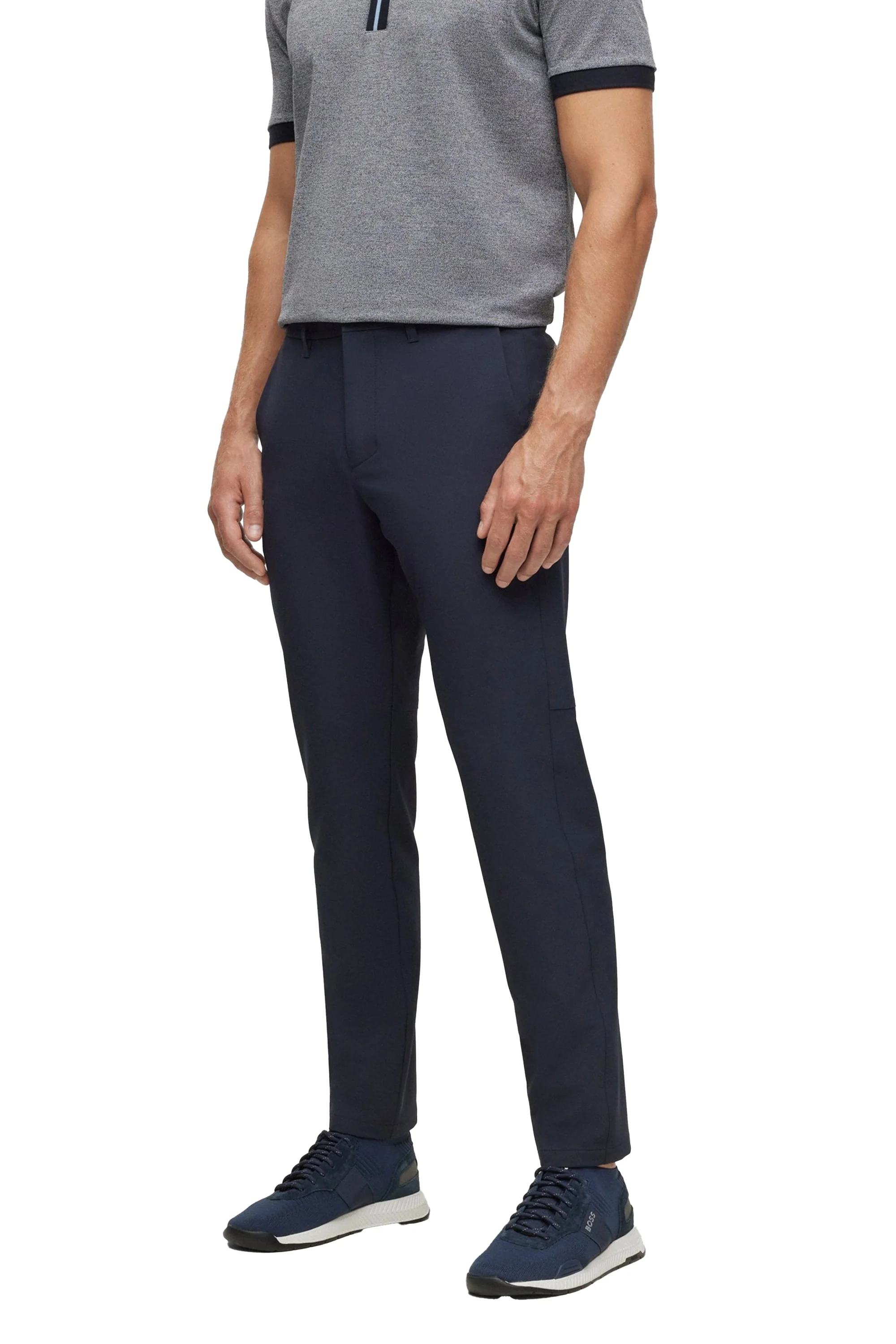 Boss T_commuter Regular Trouser Navy - Image 3