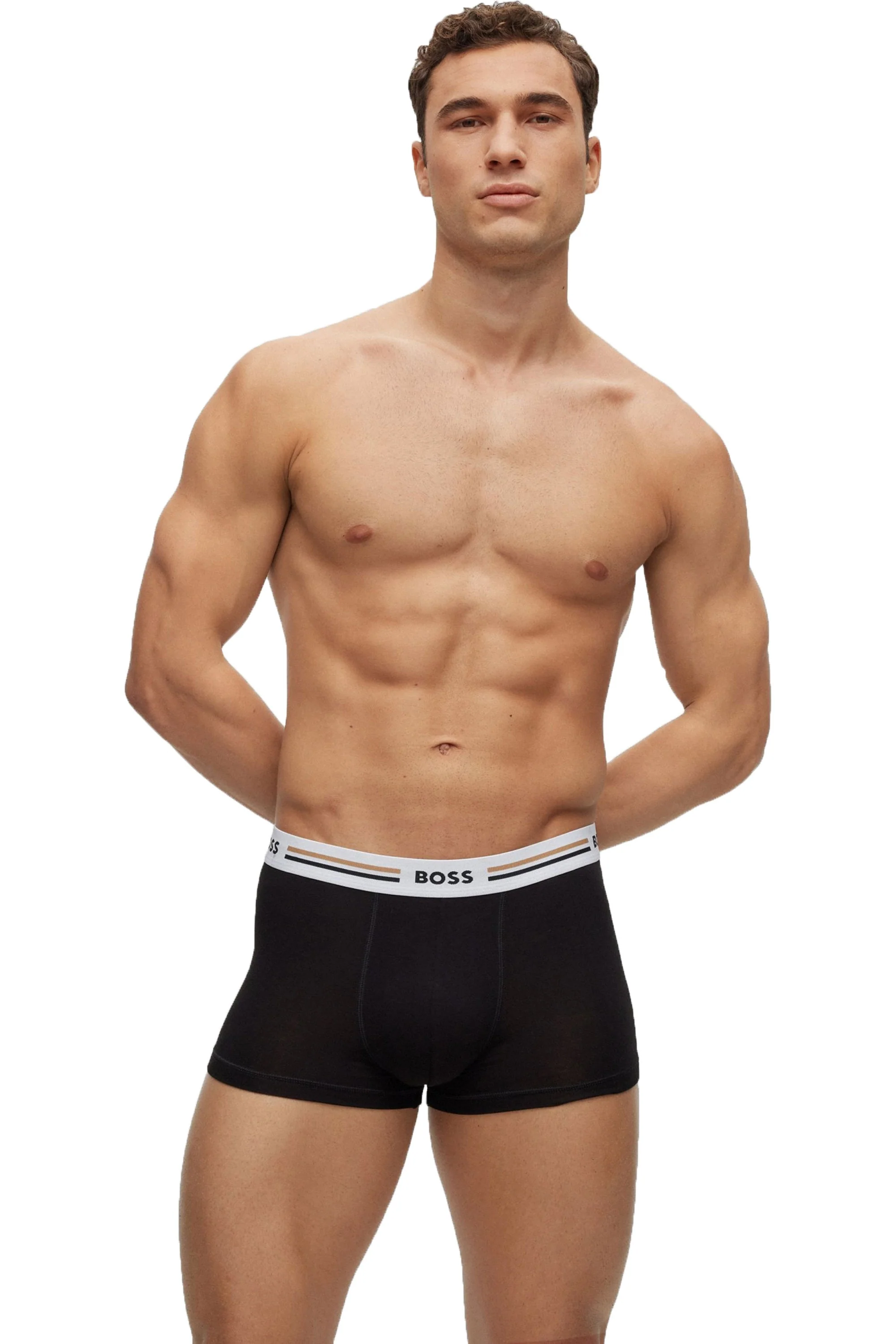 Boss Black 3 Pack Trunk Revive Boxers Black - Image 3