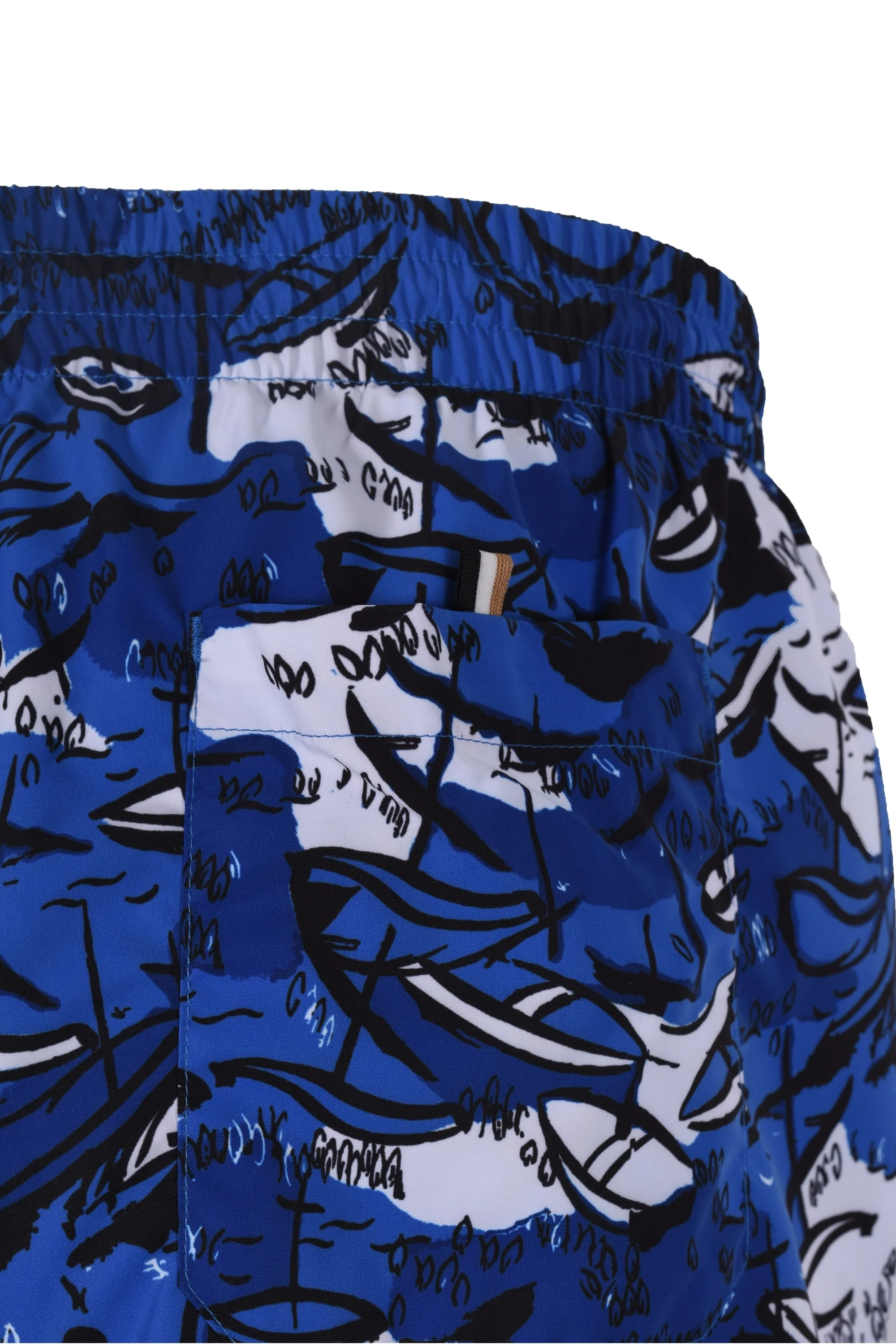Boss Willow Swim Shorts Medium Blue - Image 4