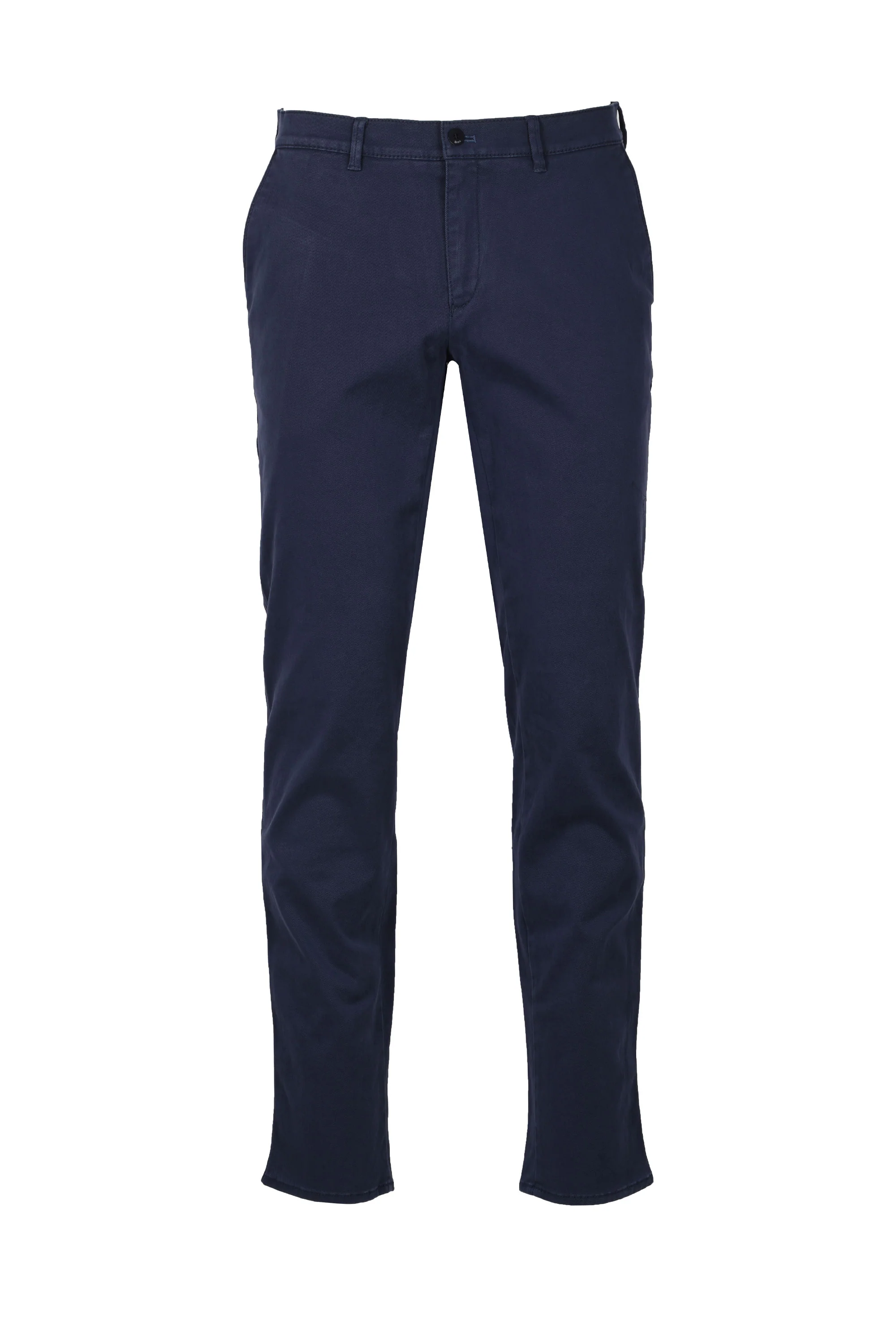 Brax Fabio Cotton Trouser Navy - Image 2