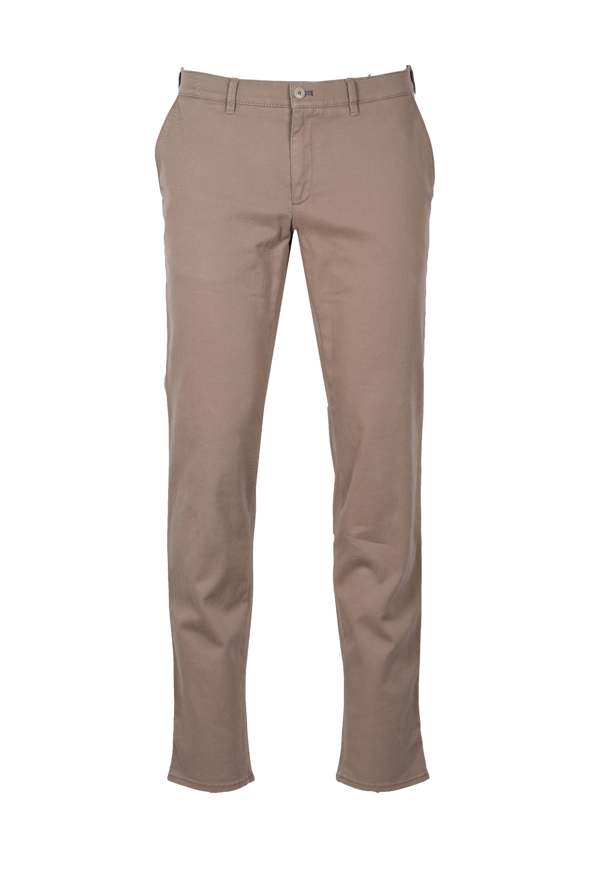 Brax Fabio Cotton Trousers Stone - Image 2