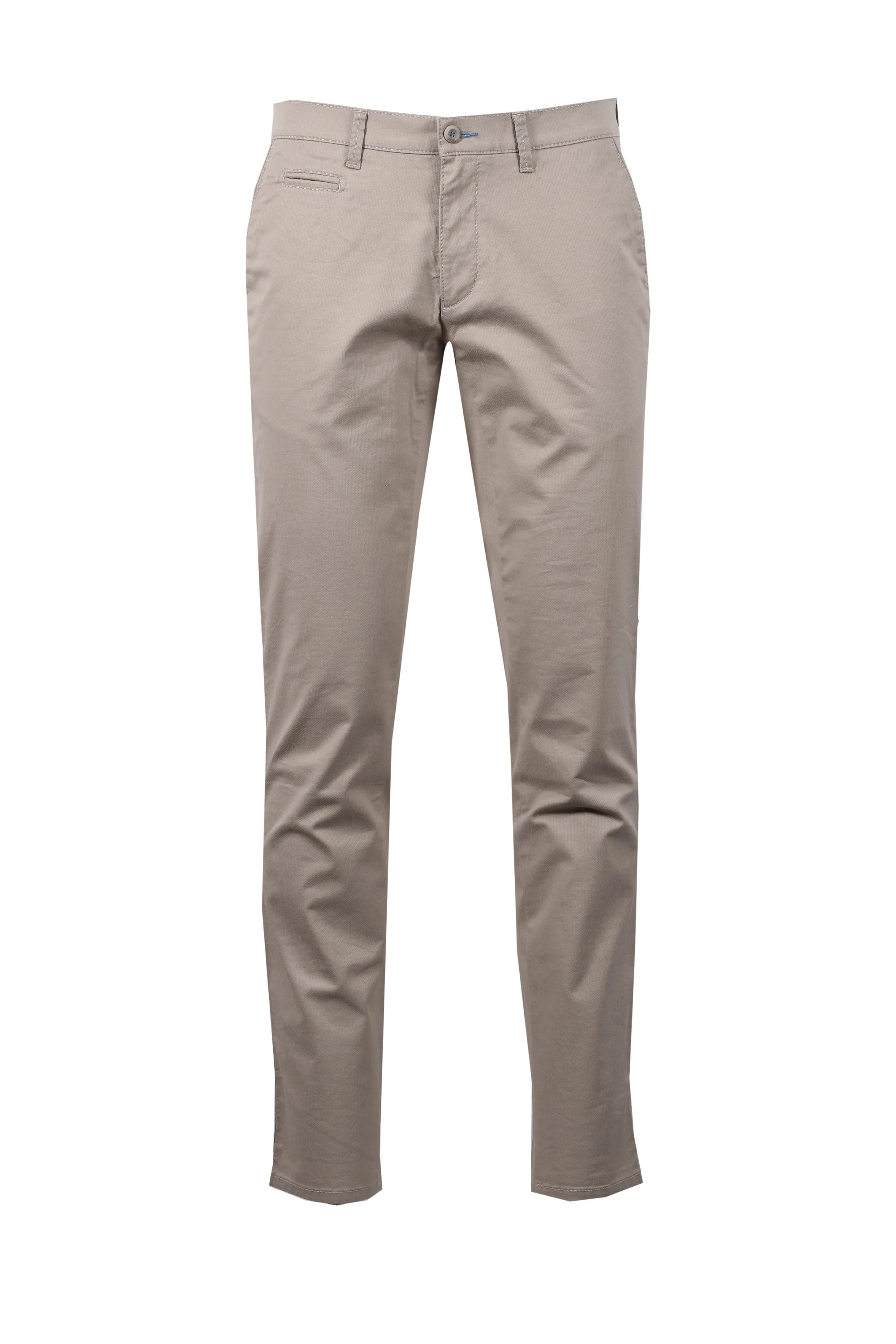 BRAX FABIO COTTON TROUSER STONE - Image 2