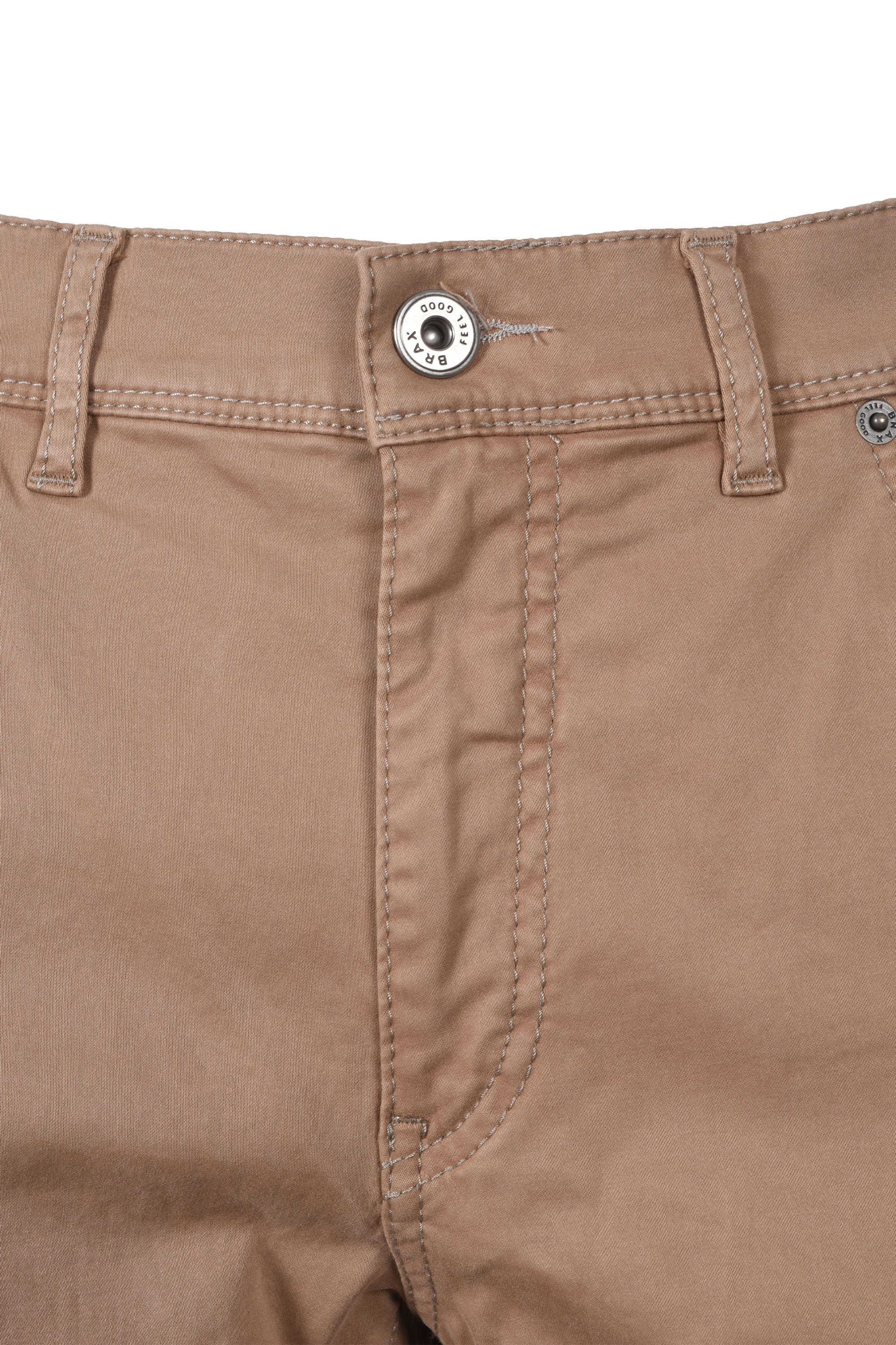 Brax Cadiz Cotton Jeans Beige - Image 3