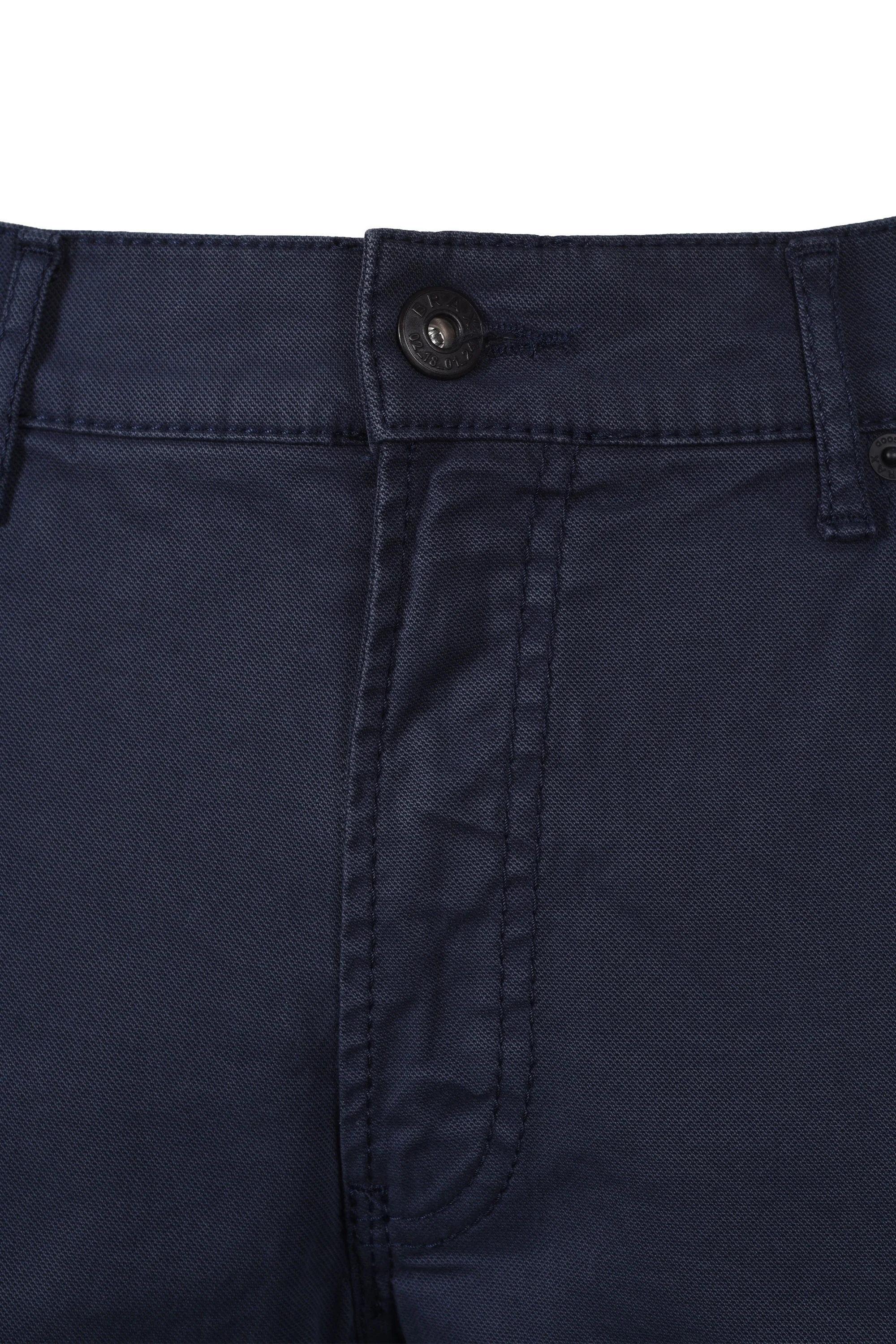 Brax Chuck Cotton Trouser Blue - Image 3