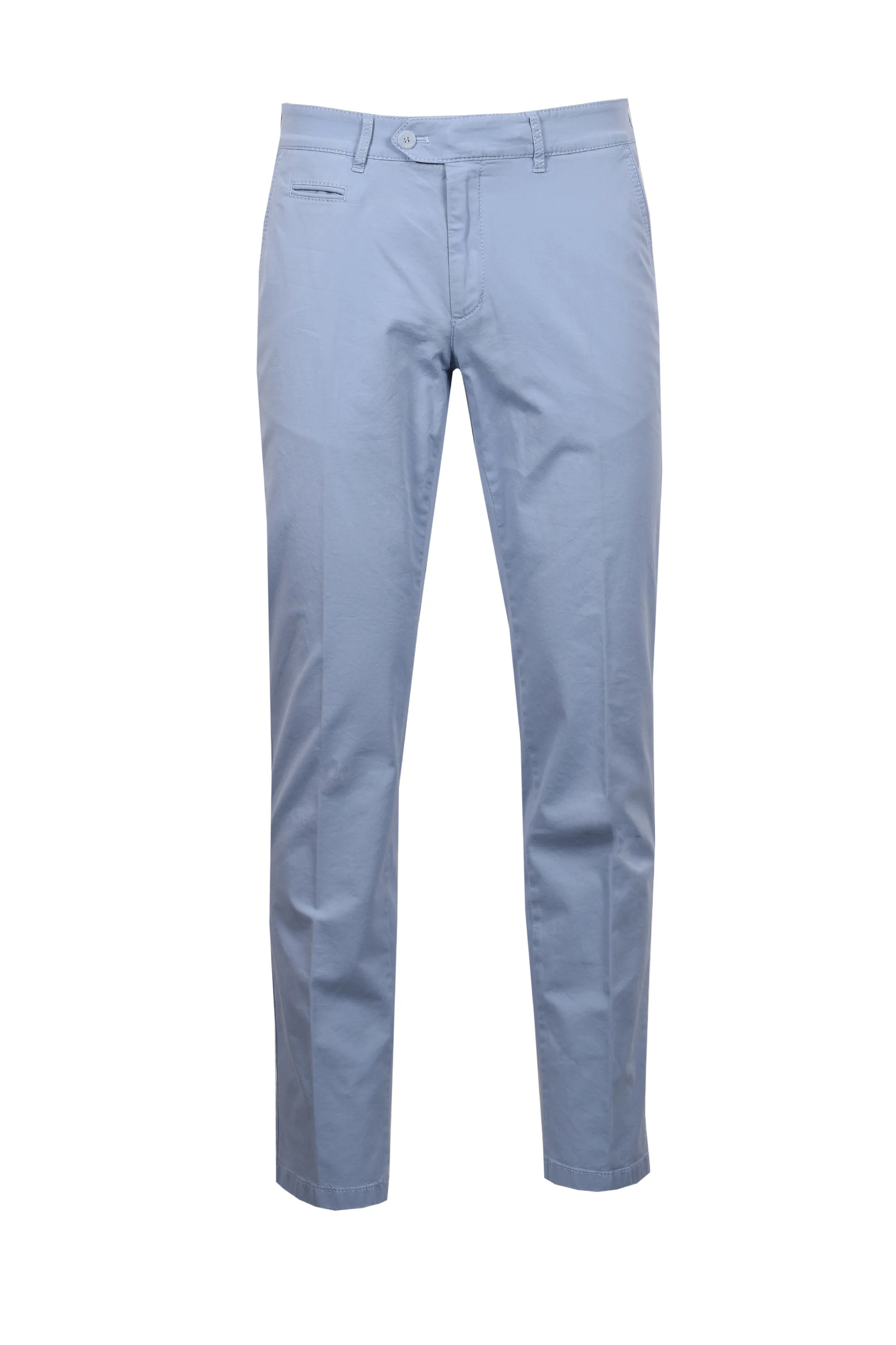 Brax Everest Cotton Chino Light Blue - Image 2