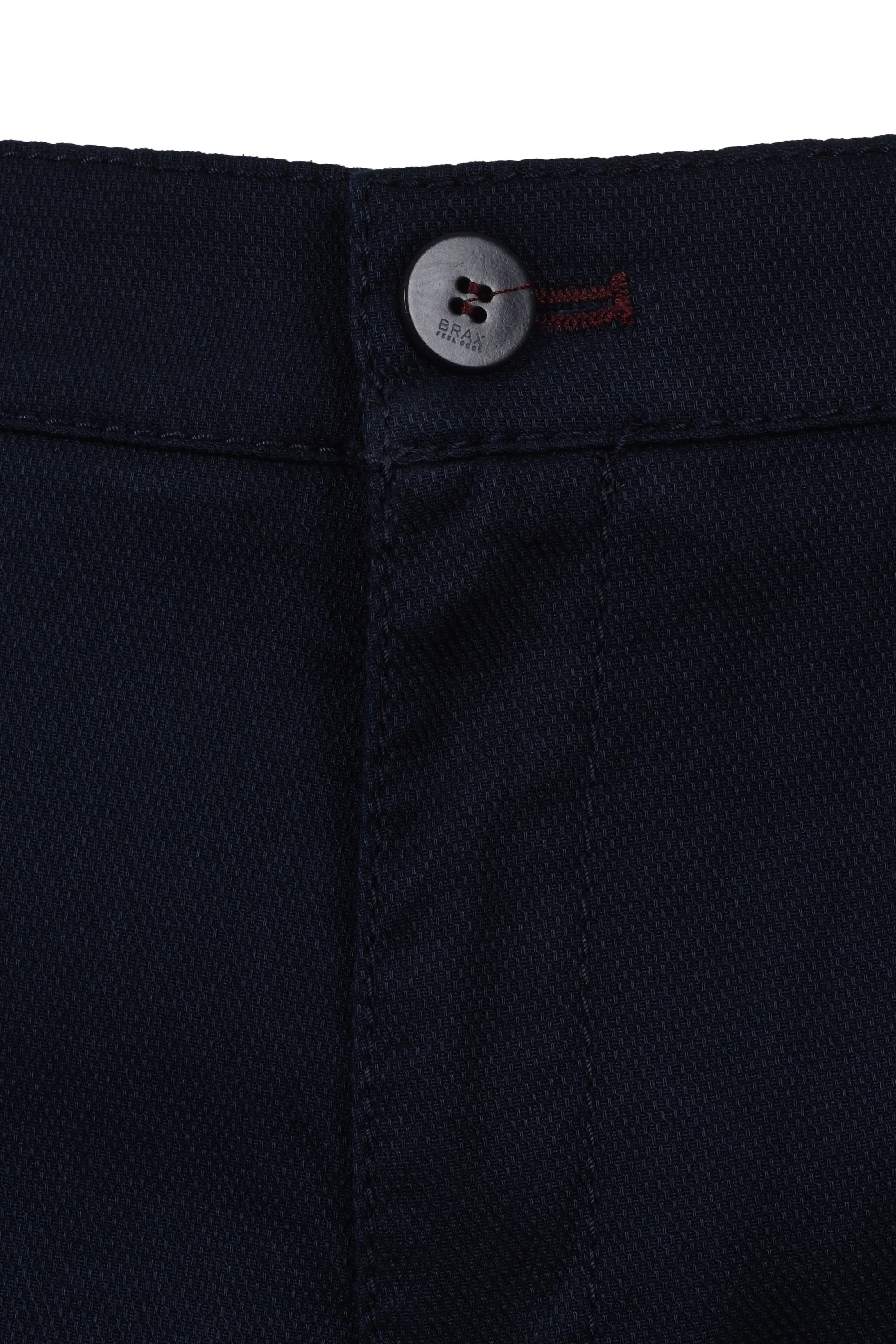 Brax Hi Flex Fabio Casual Trouser Navy - Image 3