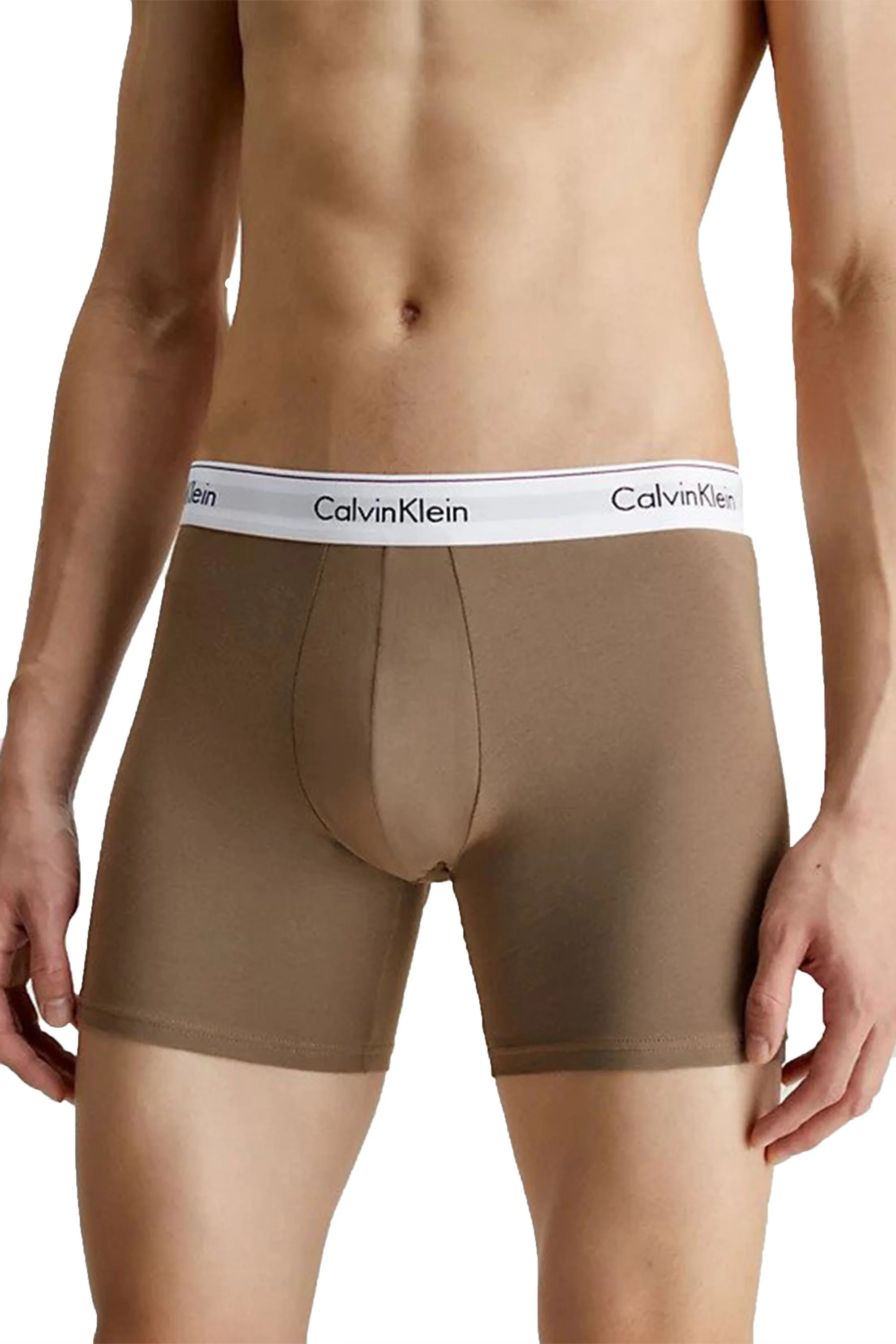 Calvin Klein 3 Pack Boxer Briefs Mid Navy/Mauve/Blue - Image 2