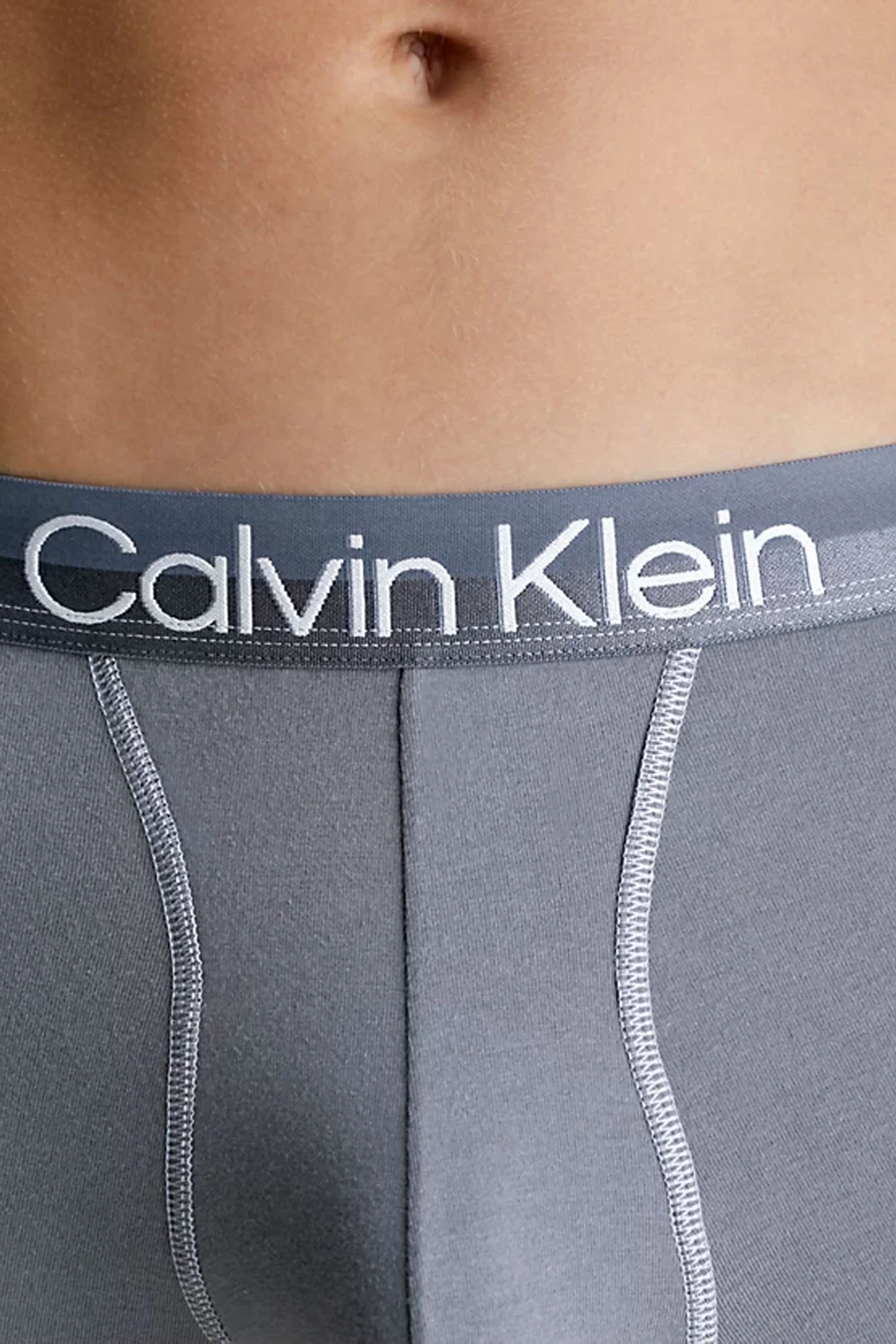 Calvin Klein 3 Pack Trunks Beloved Bl Asphalt Grey Dragon - Image 3