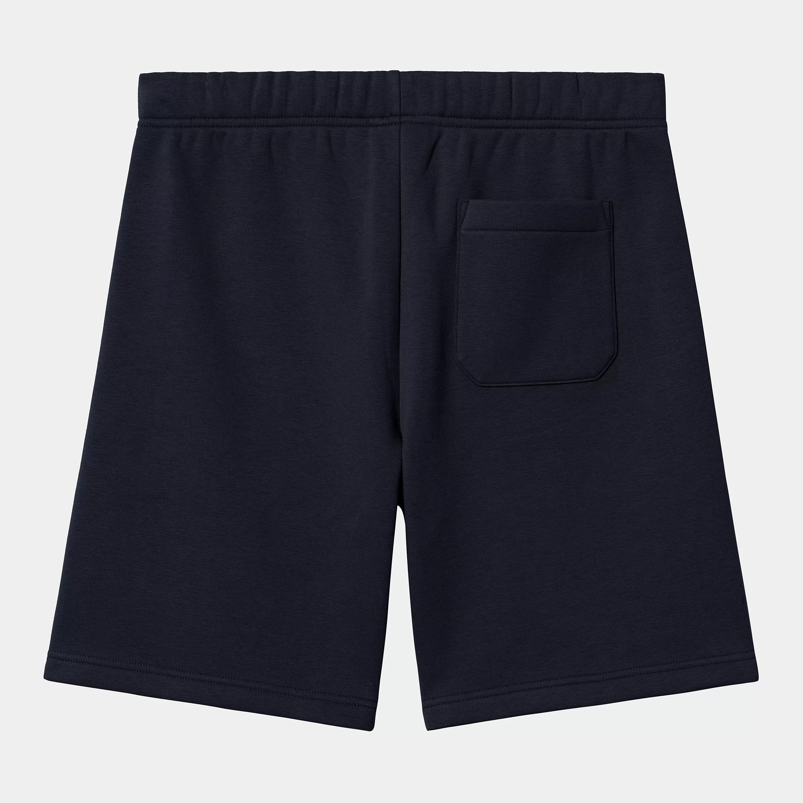 CARHARTT CHASE SWEAT SHORT DARK NAVY/GOLD - Image 2