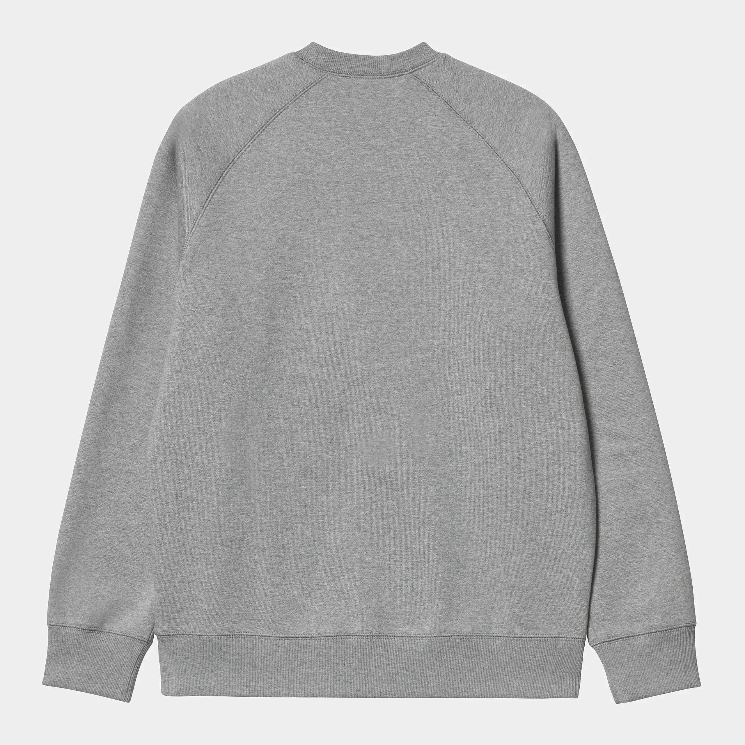 CARHARTT CHASE SWEATSHIRT GREY HEATHER/GOLD - Image 2