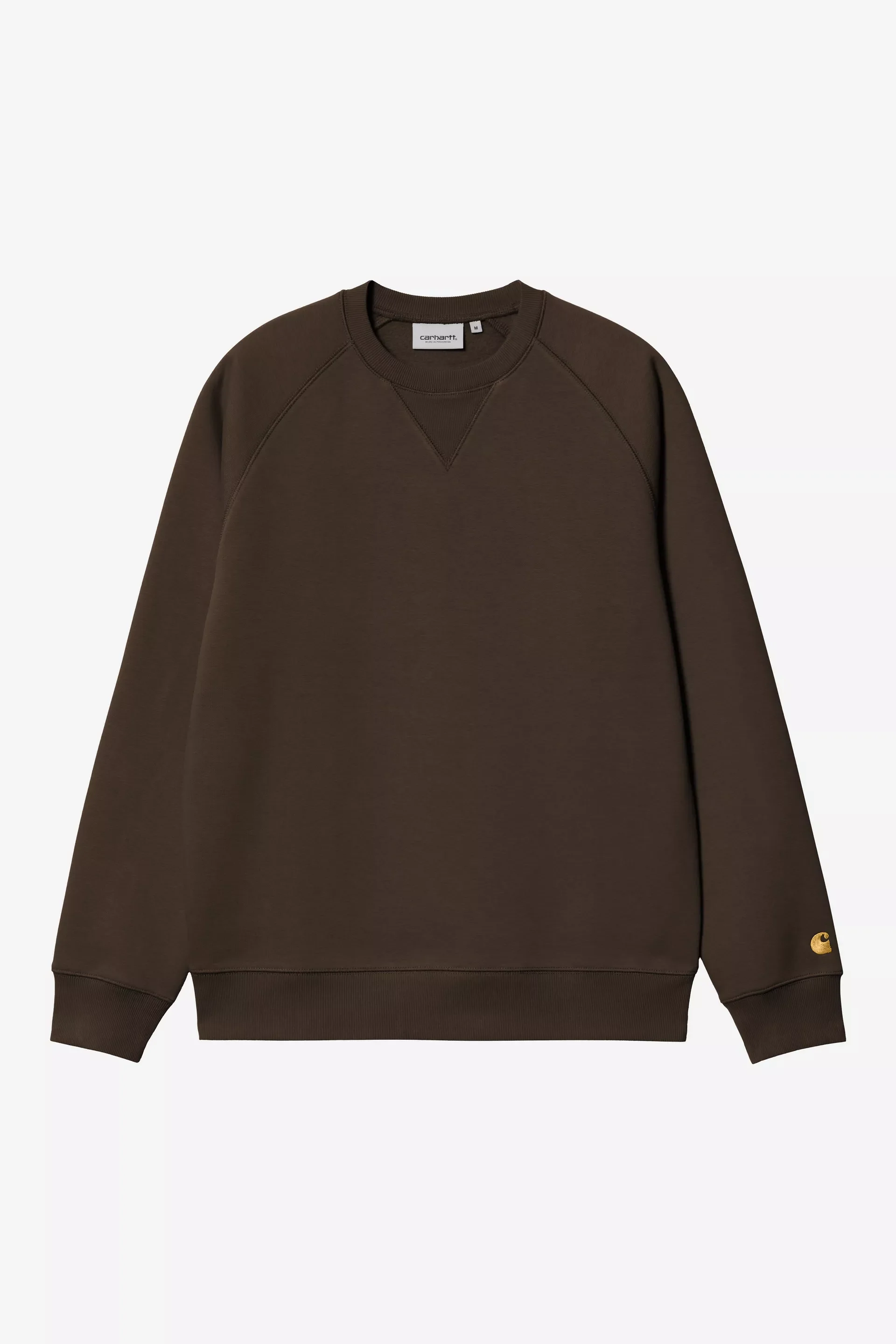 CARHARTT CHASE SWEATSHIRT TOBACCO/GOLD - Image 2