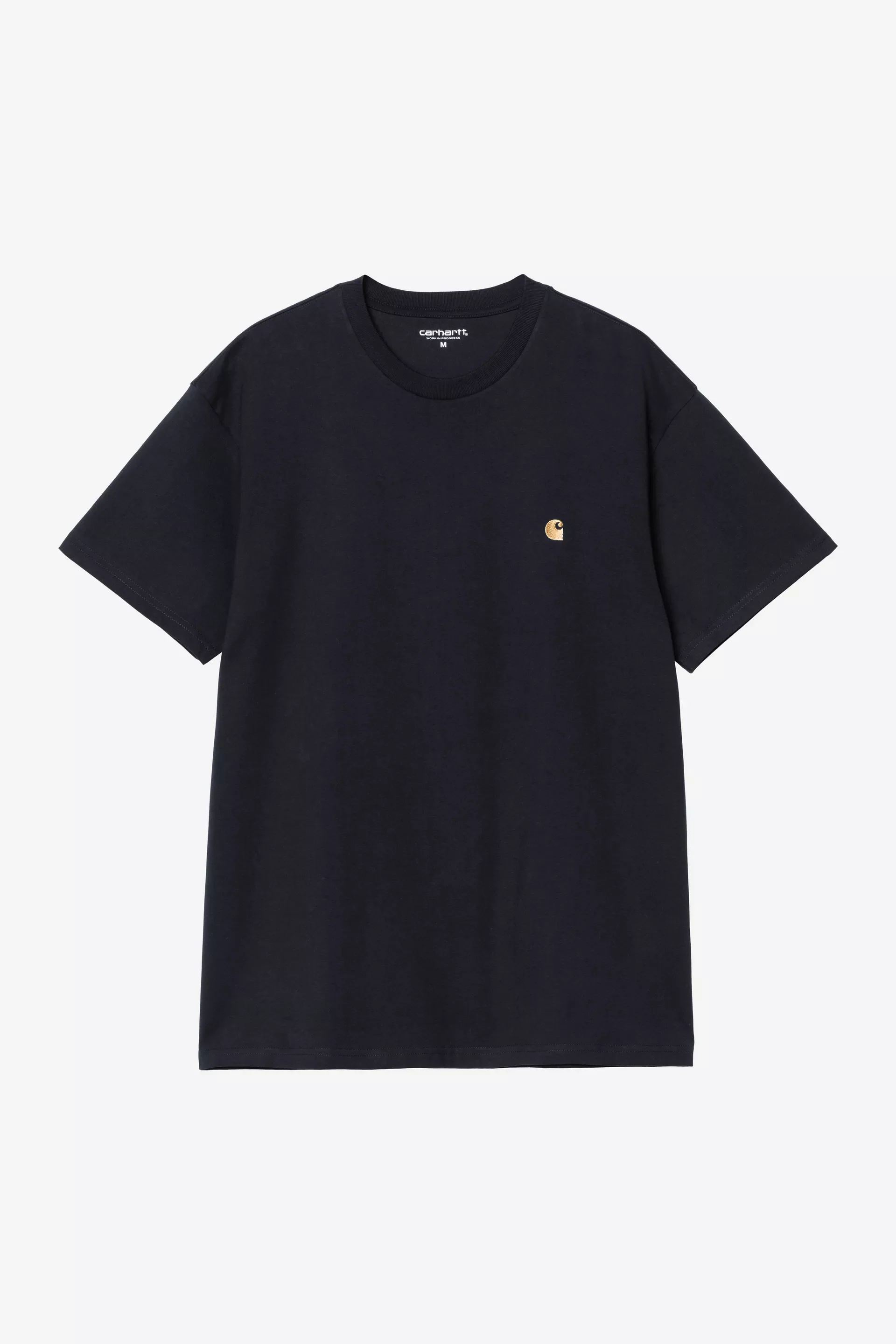 CARHARTT CHASE T-SHIRT DARK NAVY/GOLD - Image 2