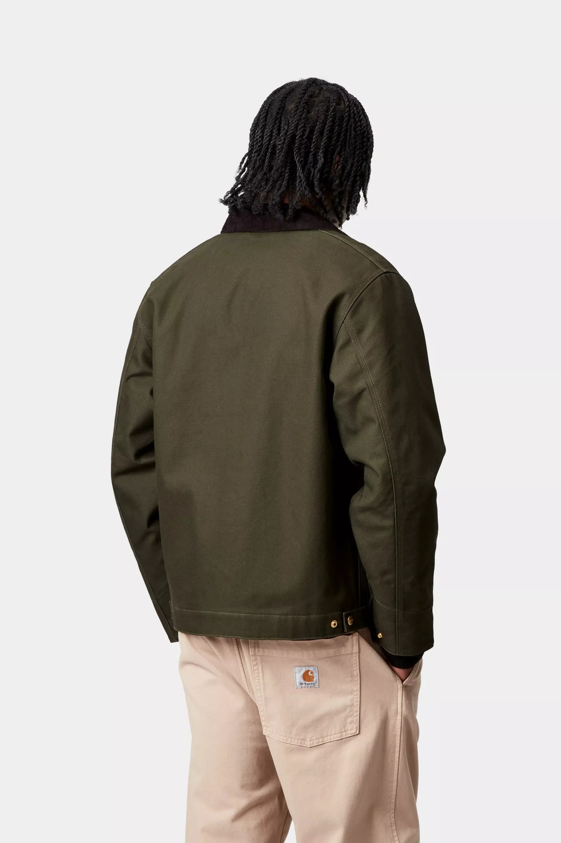 Carhartt CARHARTT DETROIT JACKET OLIVE - Image 4