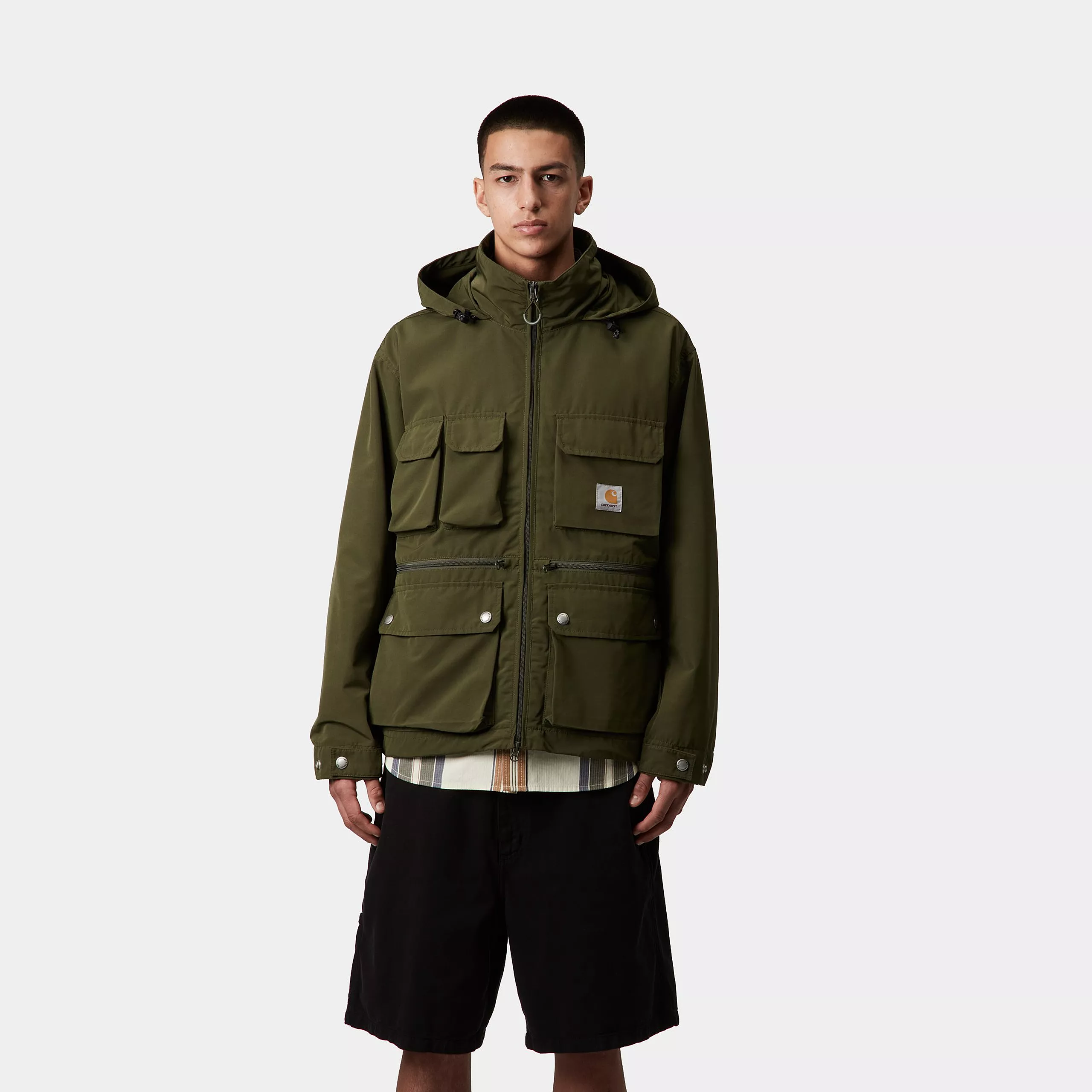 CARHARTT IRWIN JACKET TURTLE GREEN - Image 4